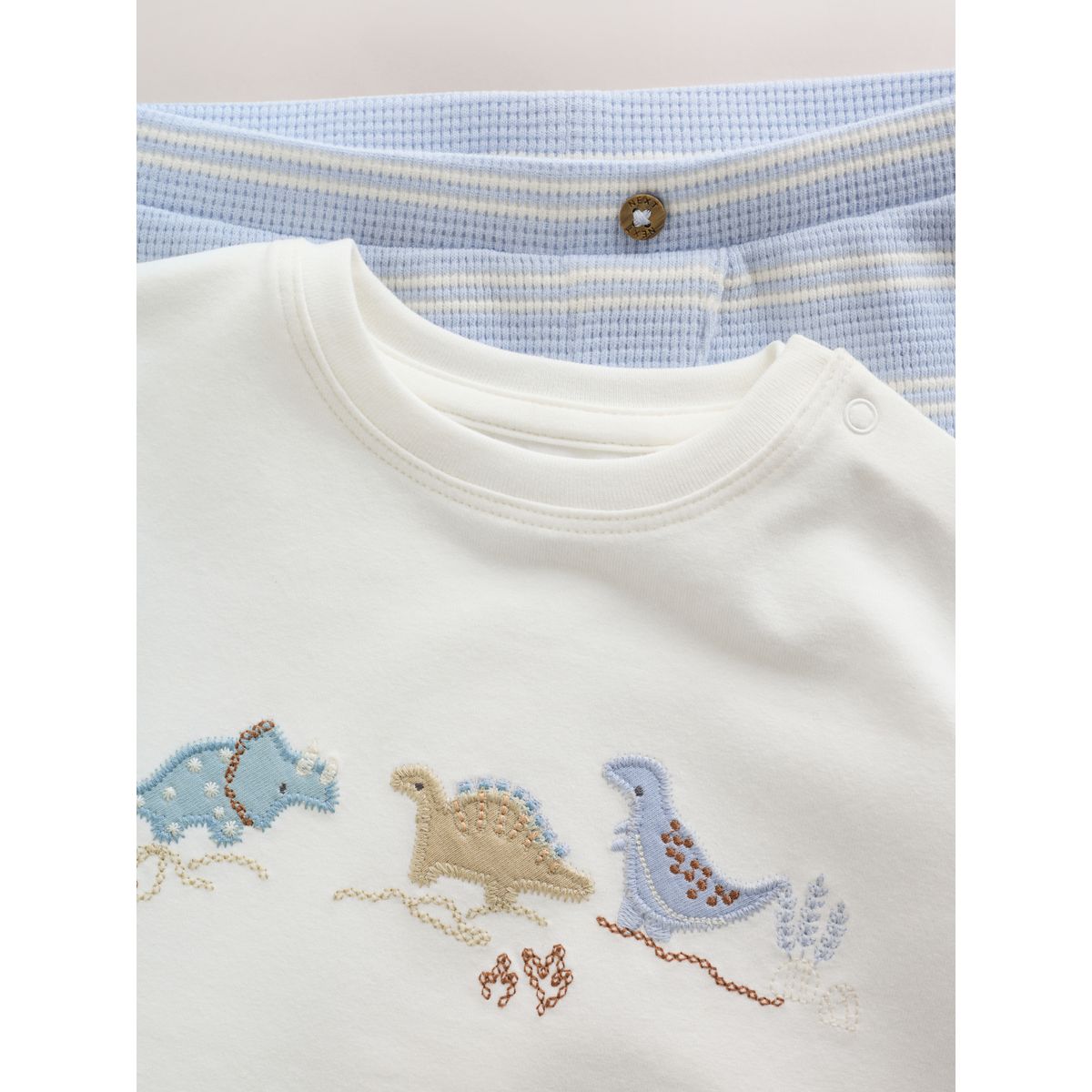 Ensemble haut et legging pour bébé bleu, NEXT