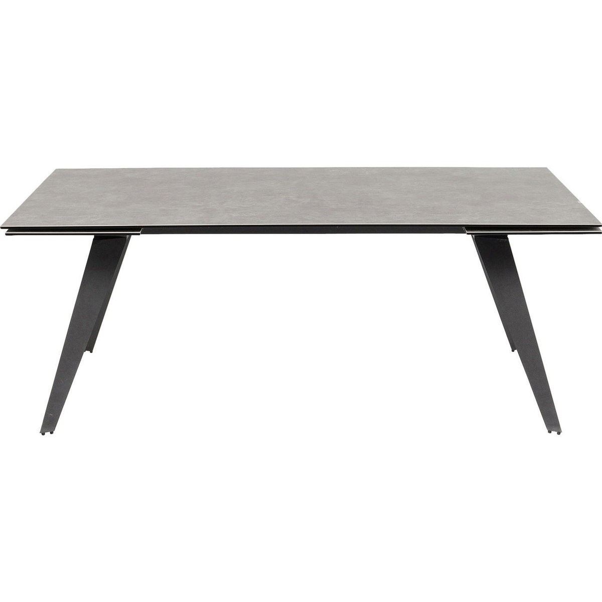Table à rallonges en céramique, AMSTERDAM marron, KARE DESIGN