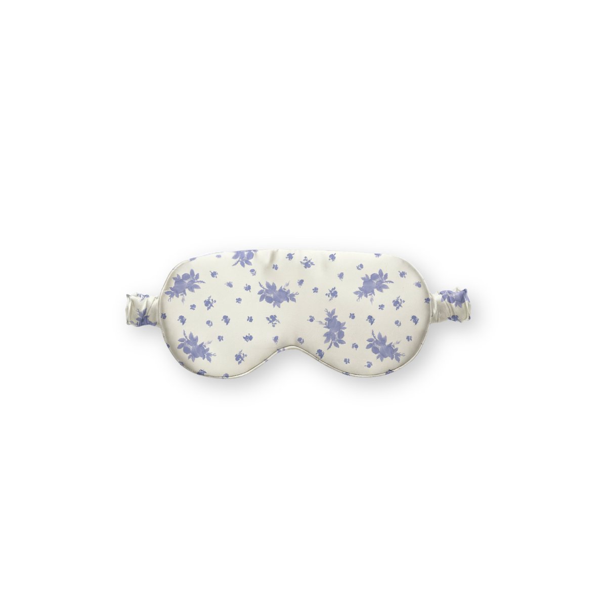Masque de sommeil Soin des cils 100% pure soie fleurs de bleuet, EMILY'S PILLOW