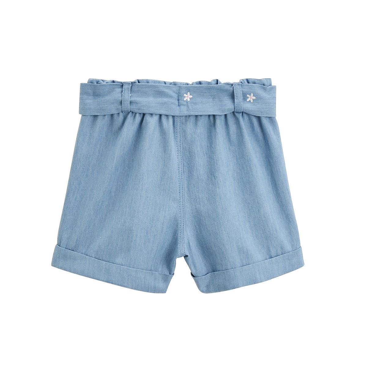 Short enfant en chambray Ciao Milano bleu, PETIT BEGUIN
