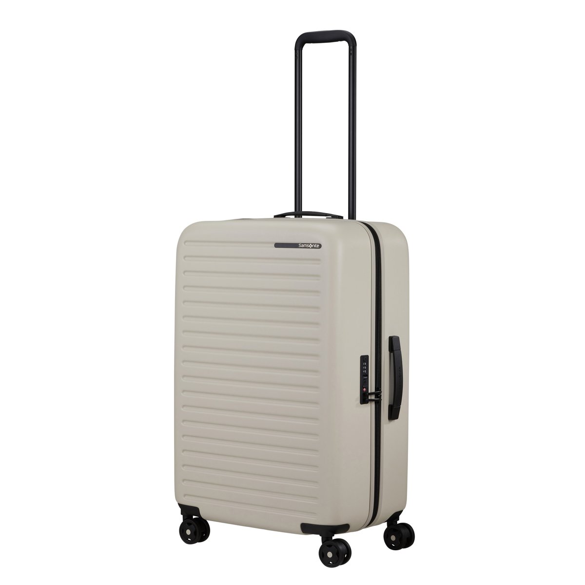 Stackd valise 4 roues taille M sand, SAMSONITE