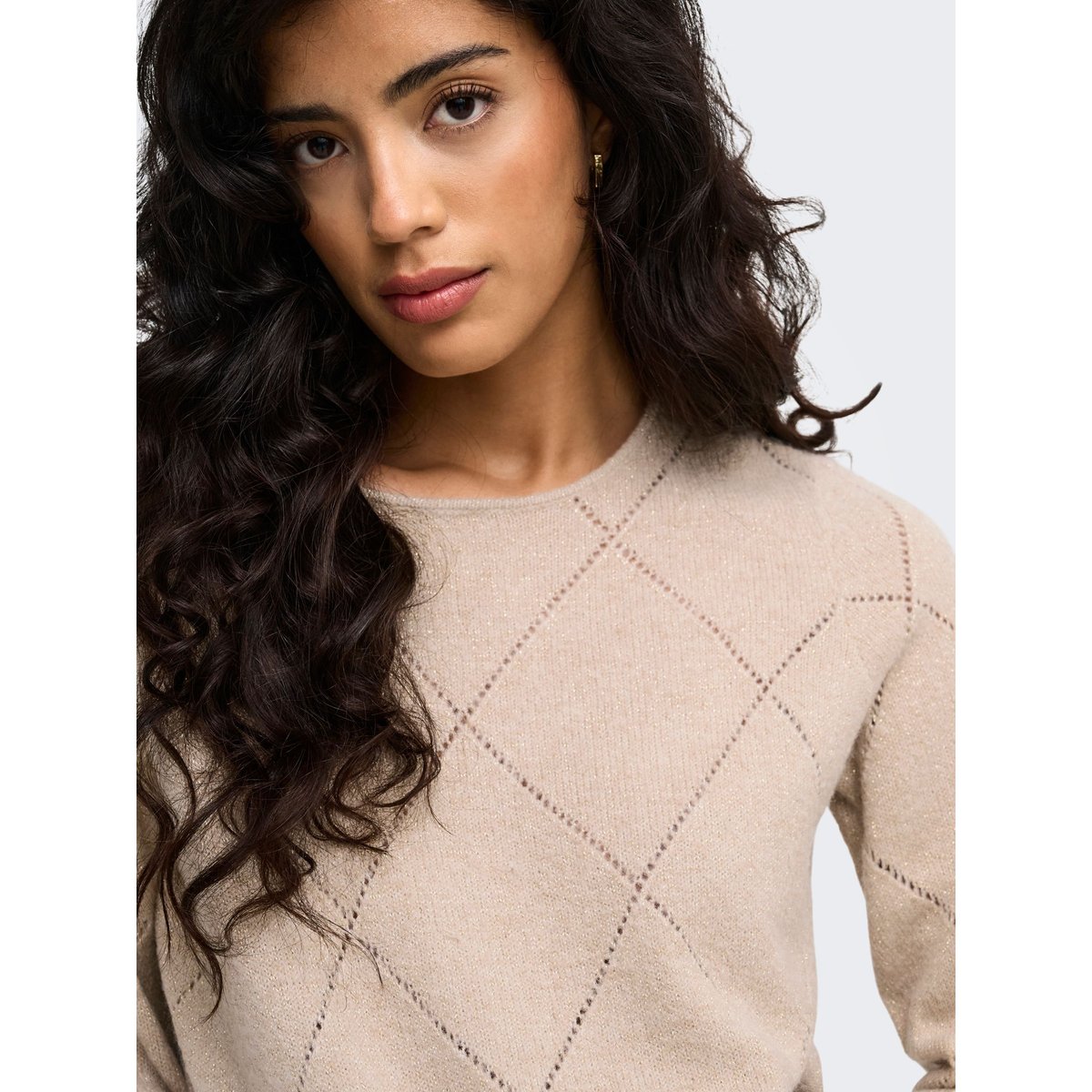 Pull En Maille grise - silver lining 1, JDY