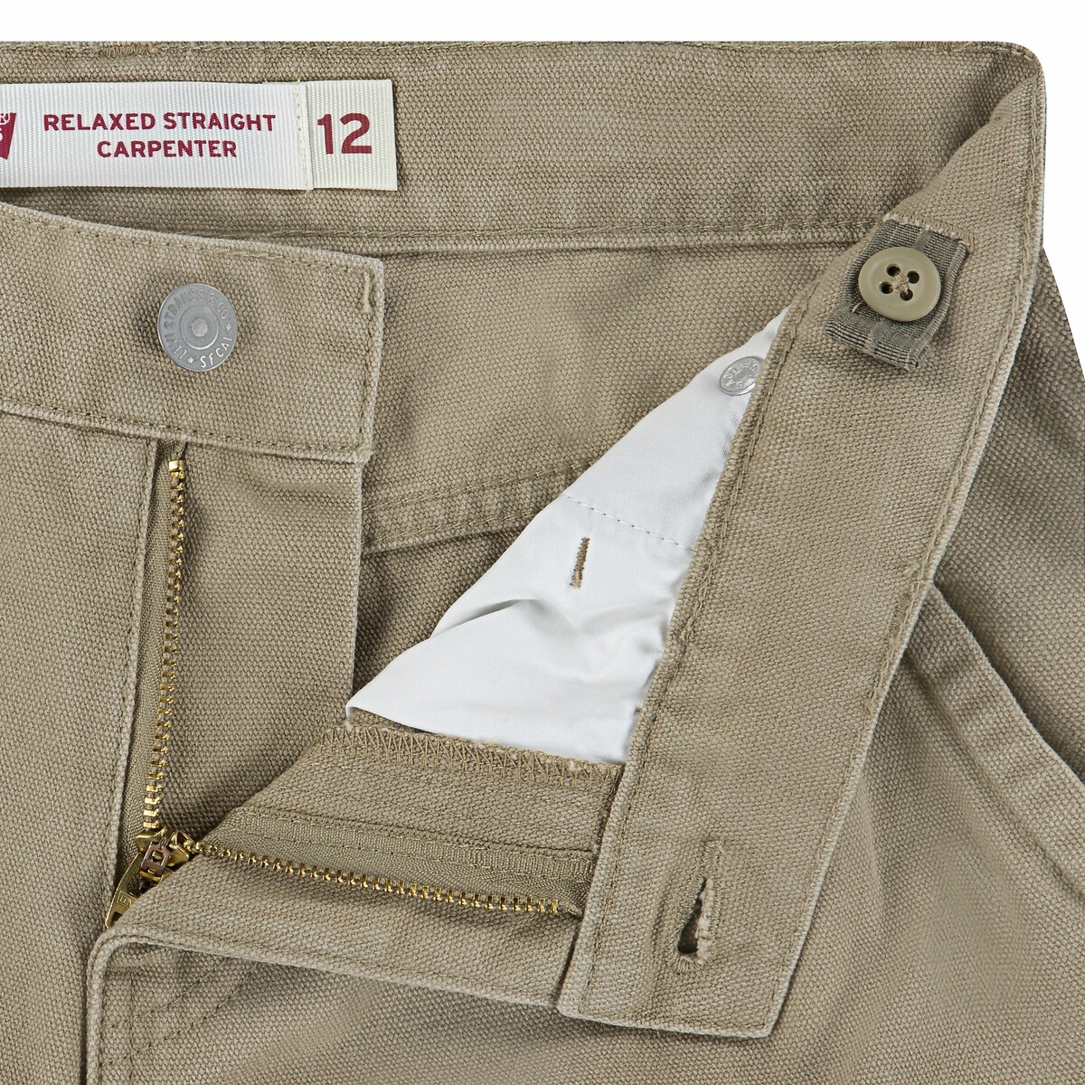 Weite Hose Carpenter beige, LEVI'S KIDS