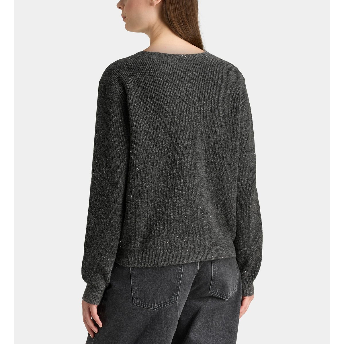 Gilet diamant gris argente, GALERIES LAFAYETTE