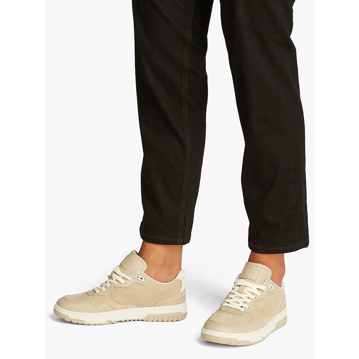 Baskets Premium beige, TOMMY HILFIGER