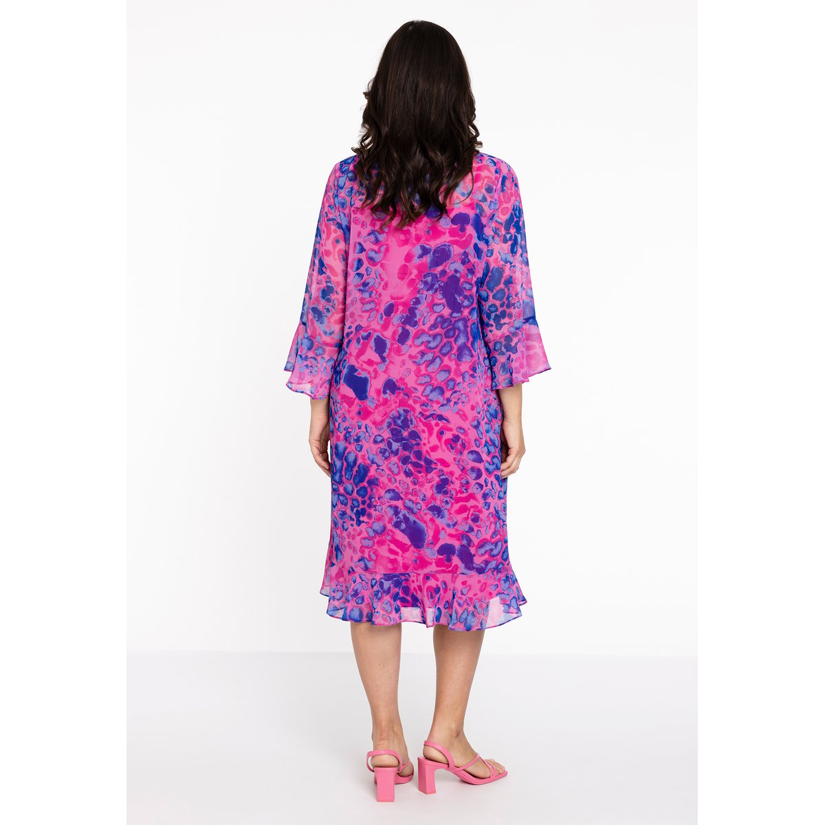 Gilet imprimé / imprimée rose, YOEK
