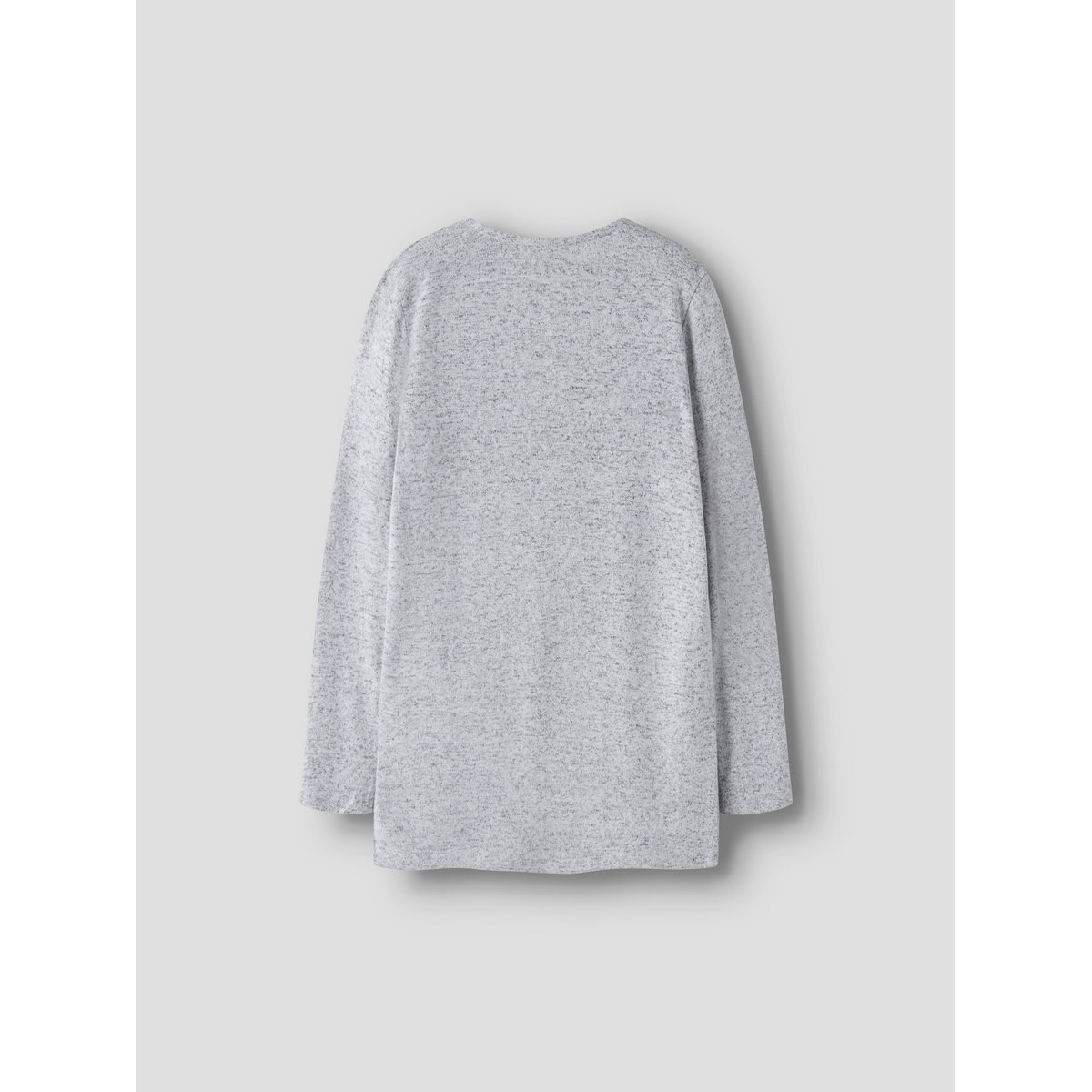 Cardigan En Maille grey melange, NAME IT