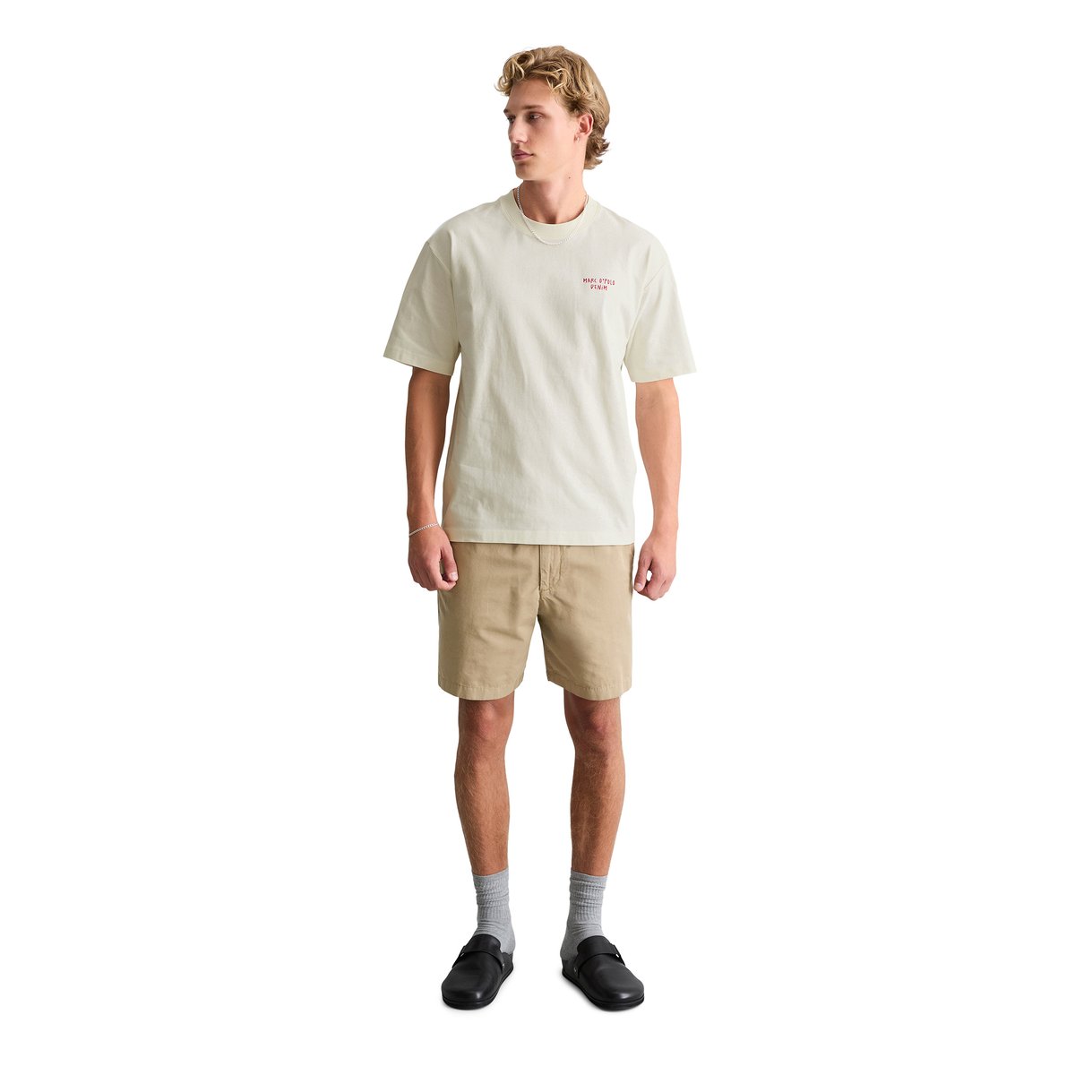 T-shirt Crayfish Capsule avec impression dans le dos blanc, MARC O’POLO DENIM