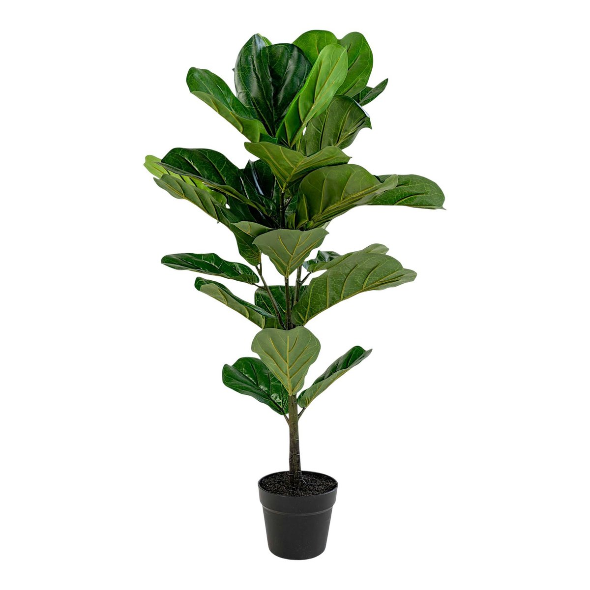 Ficus artificiel en pot H 100 cm vert, PIER IMPORT