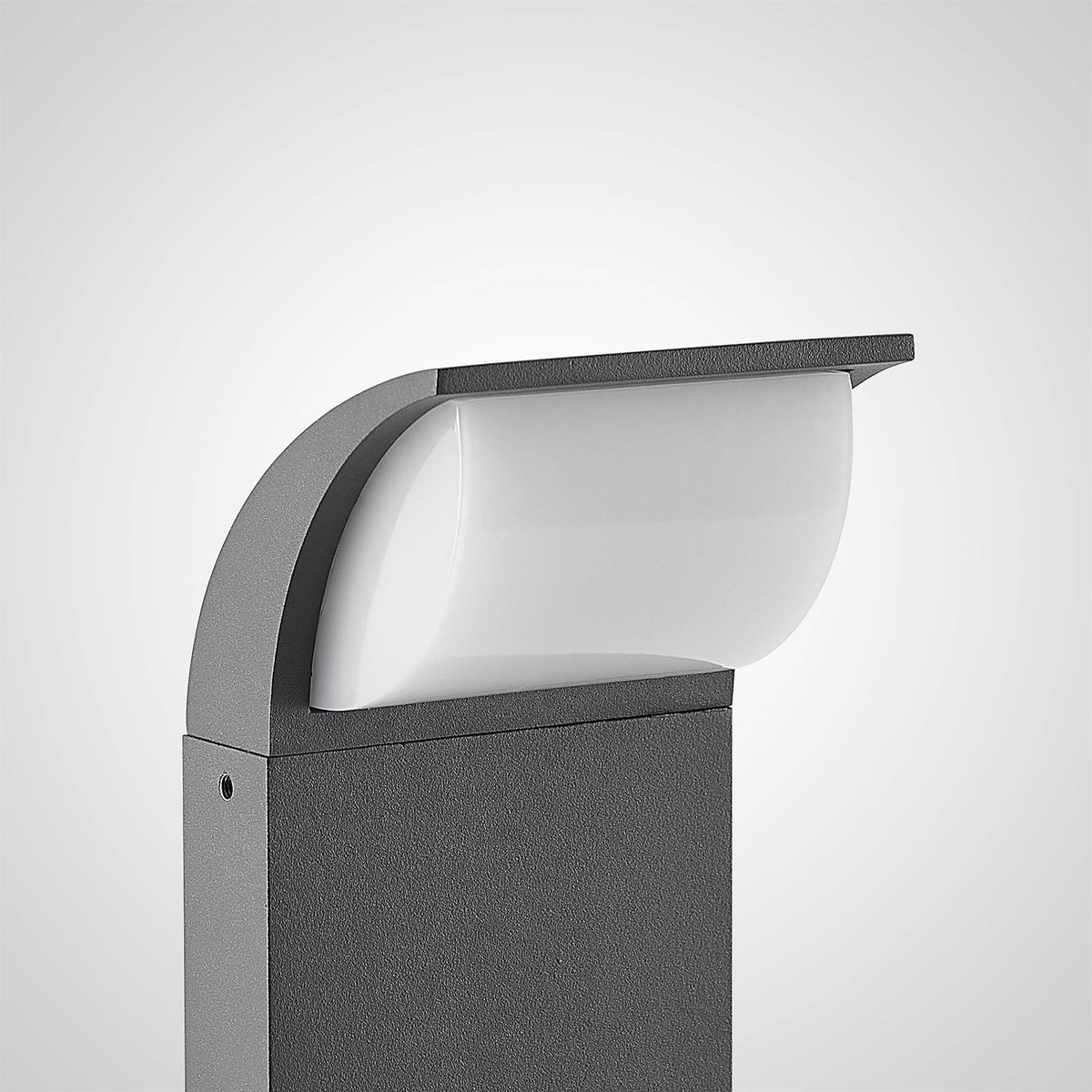 Luminaire extérieur en aluminium moderneLED anthracite, blanc, LUCANDE