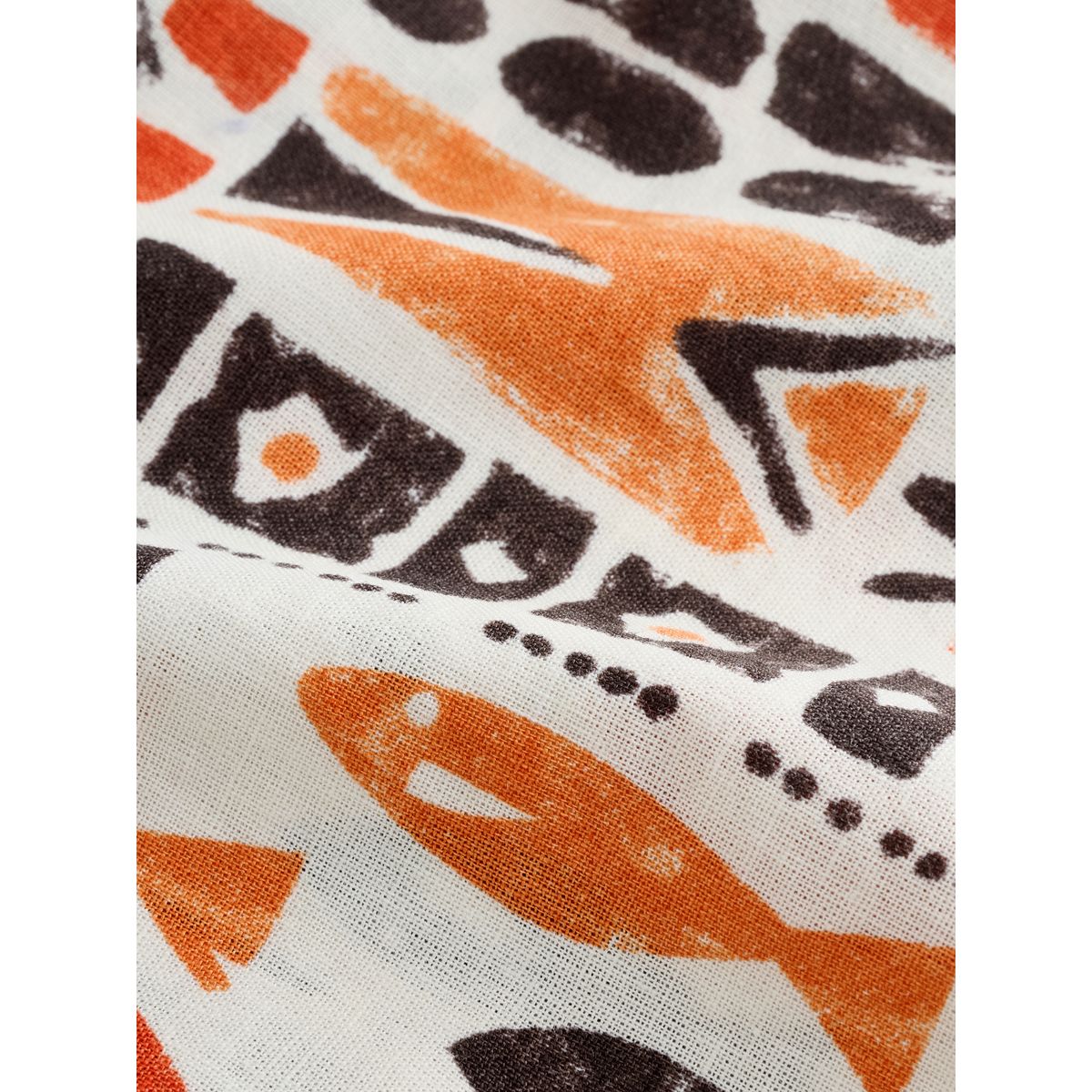 Chemise et short à imprimé intégral imprimé intégral écru à poissons, NEXT