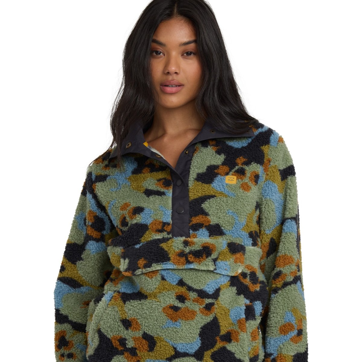 Sweat col montant SWITCHBACK vert dusty green, BILLABONG