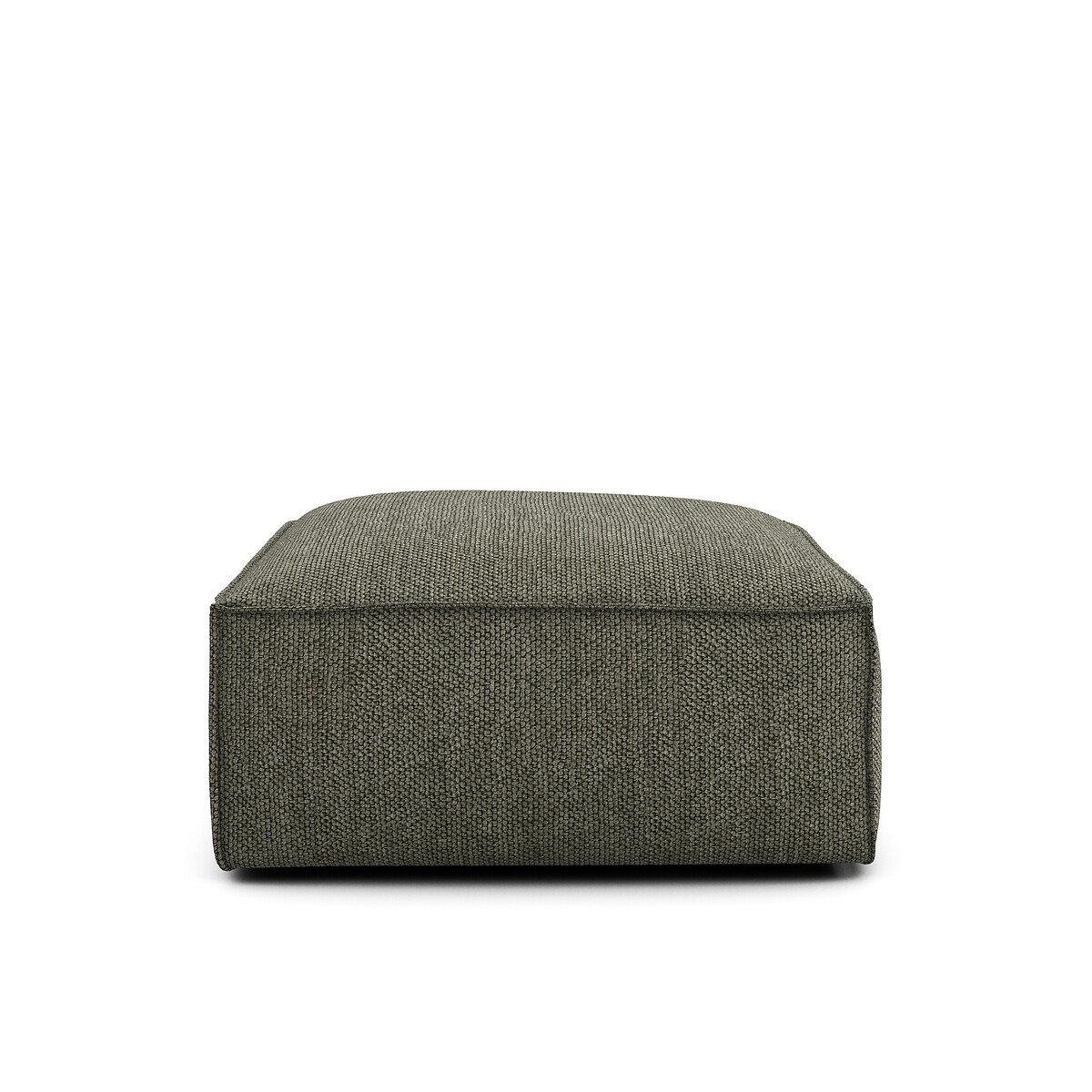 Pouf modulable, tissu texturé, Seven vert, LA REDOUTE INTERIEURS