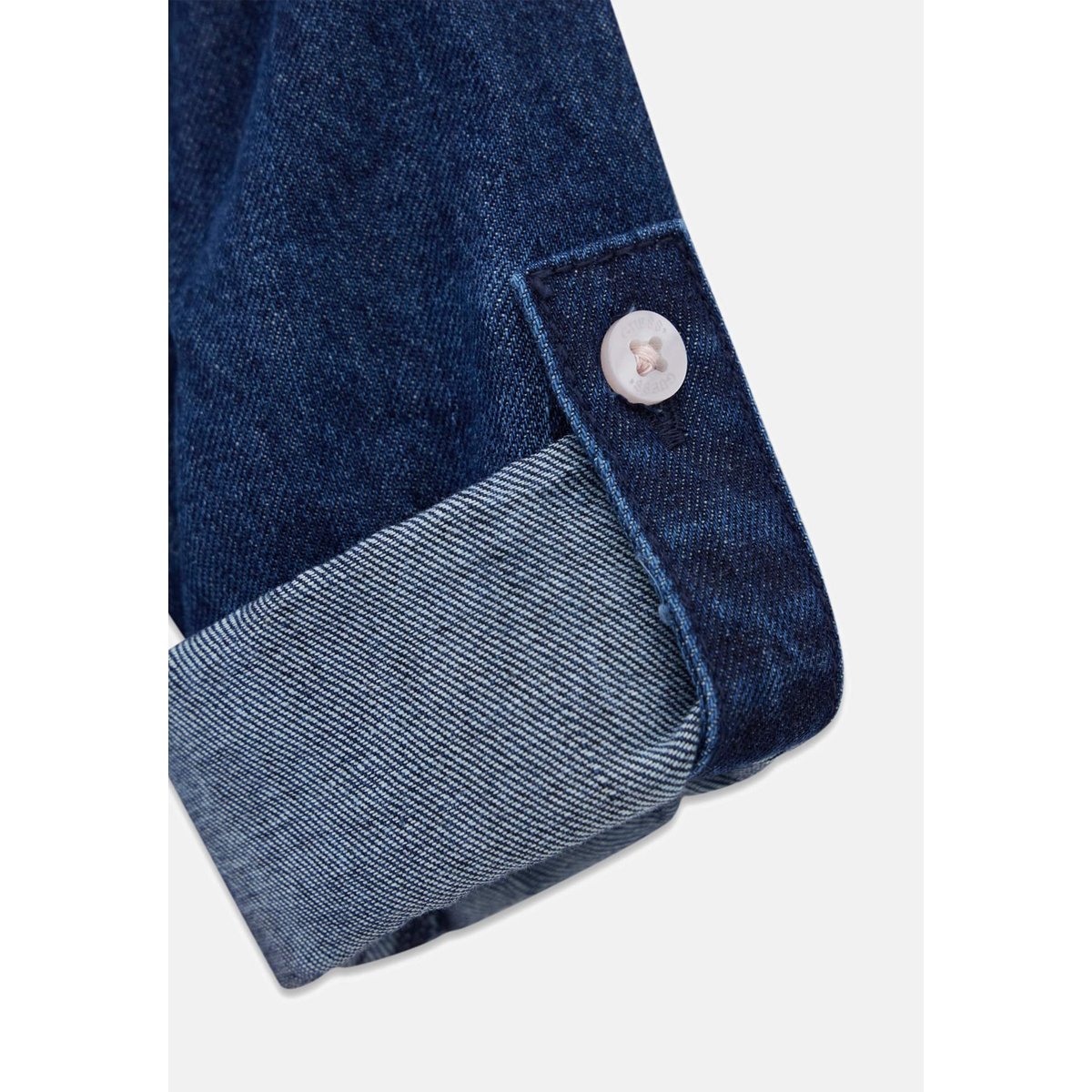 Denim Imprimé Dress bleu, GUESS KIDS