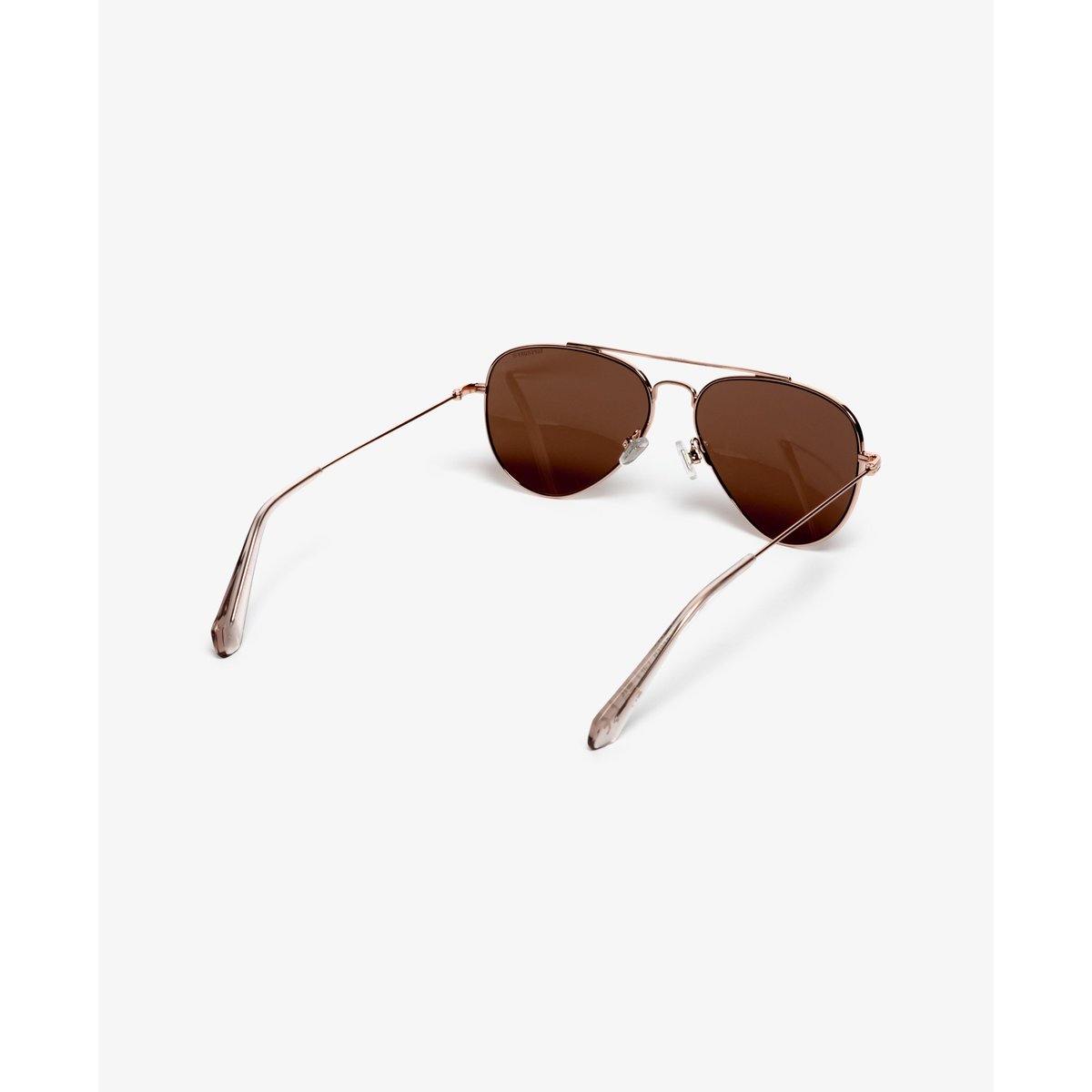 Lunettes de soleil Aviator Classiques or rose/ verre brun, SUPERDRY