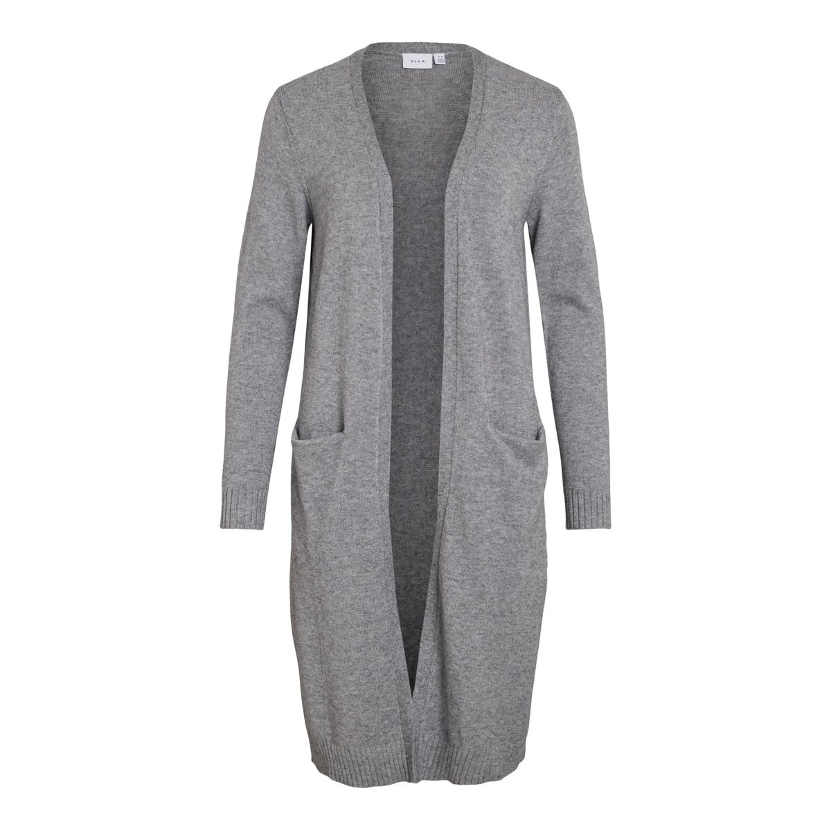 Cardigan En Maille medium grey melange, VILA