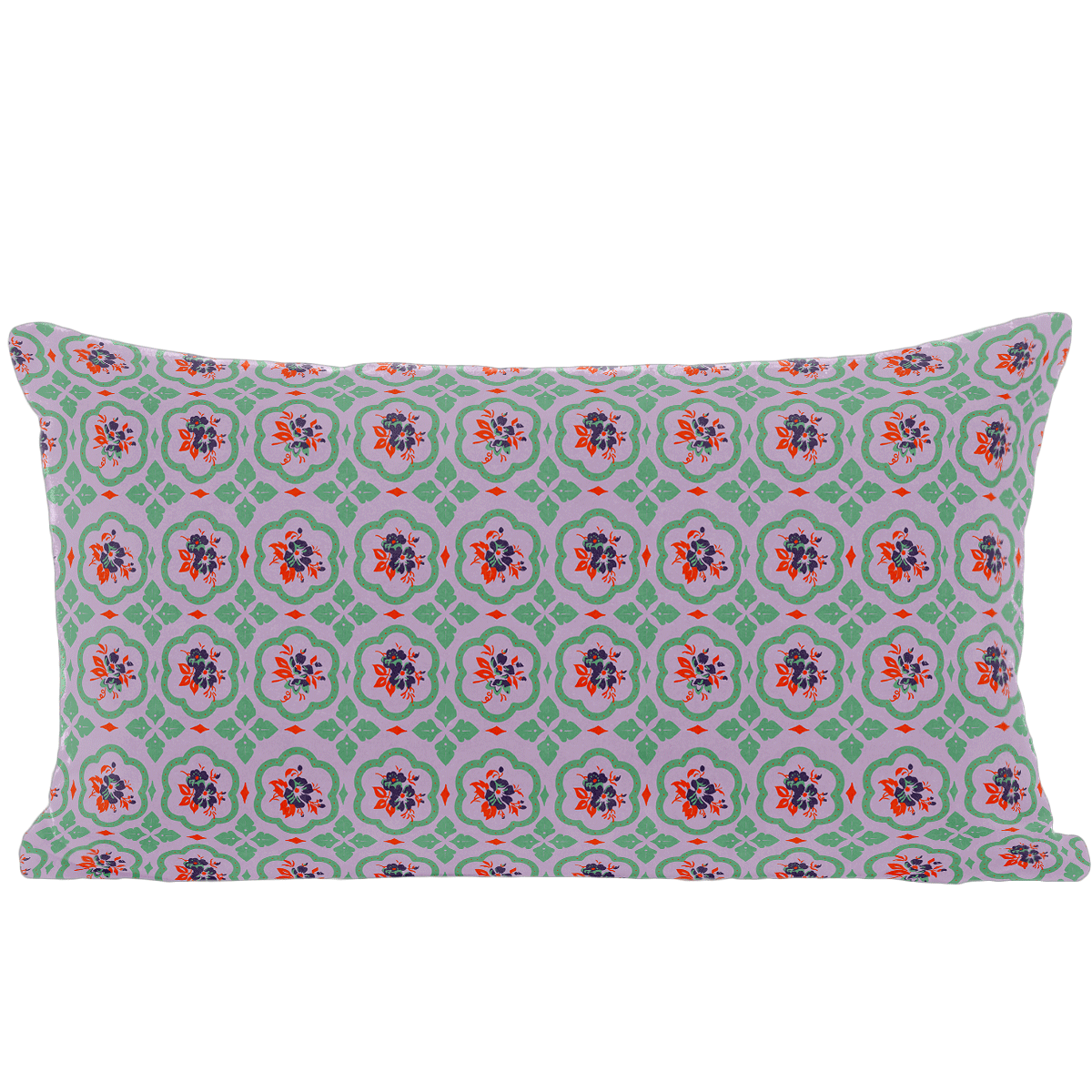 Housse de coussin en velours MONA lila, VENT DE BOHÈME