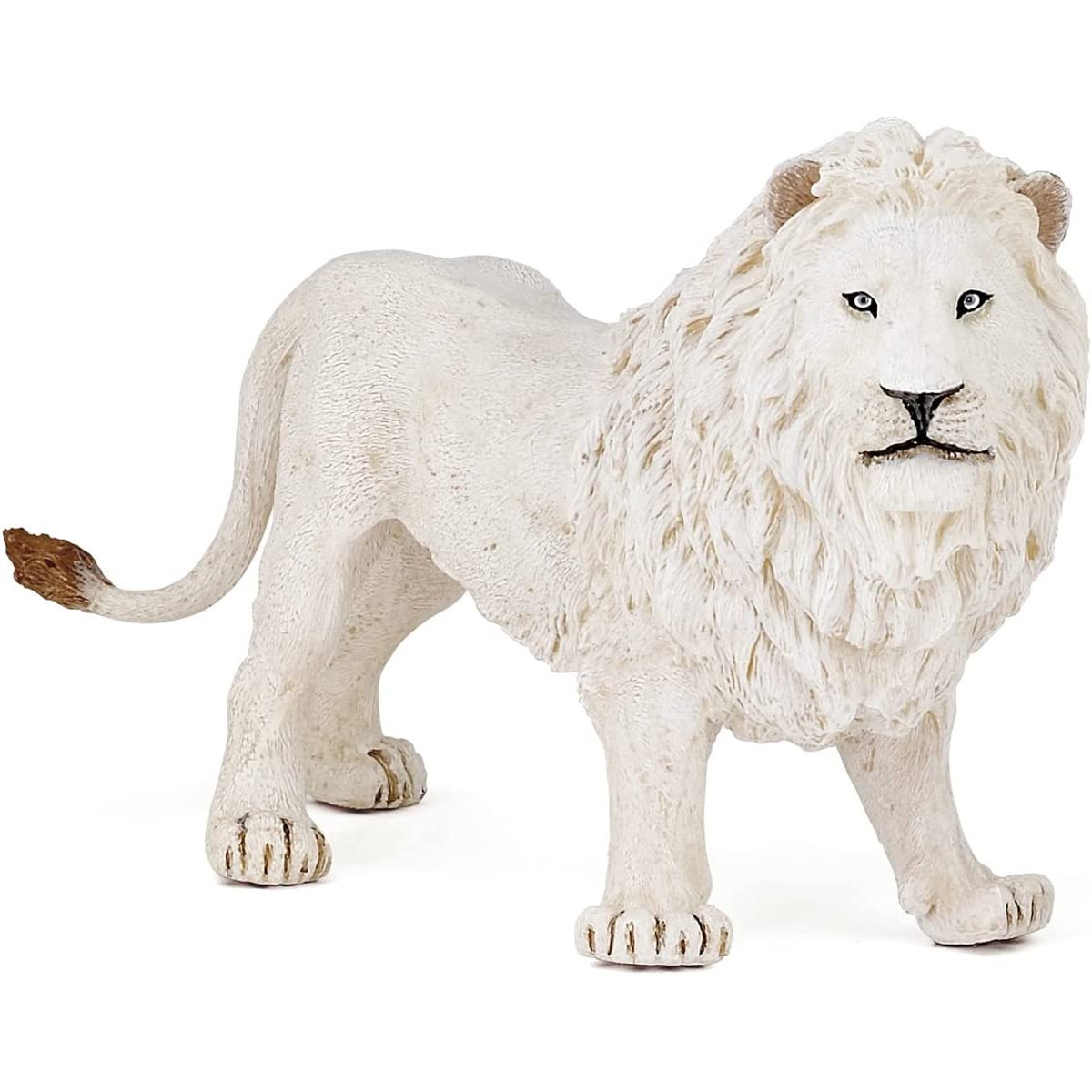 Figurine Lion blanc blanc, PAPO
