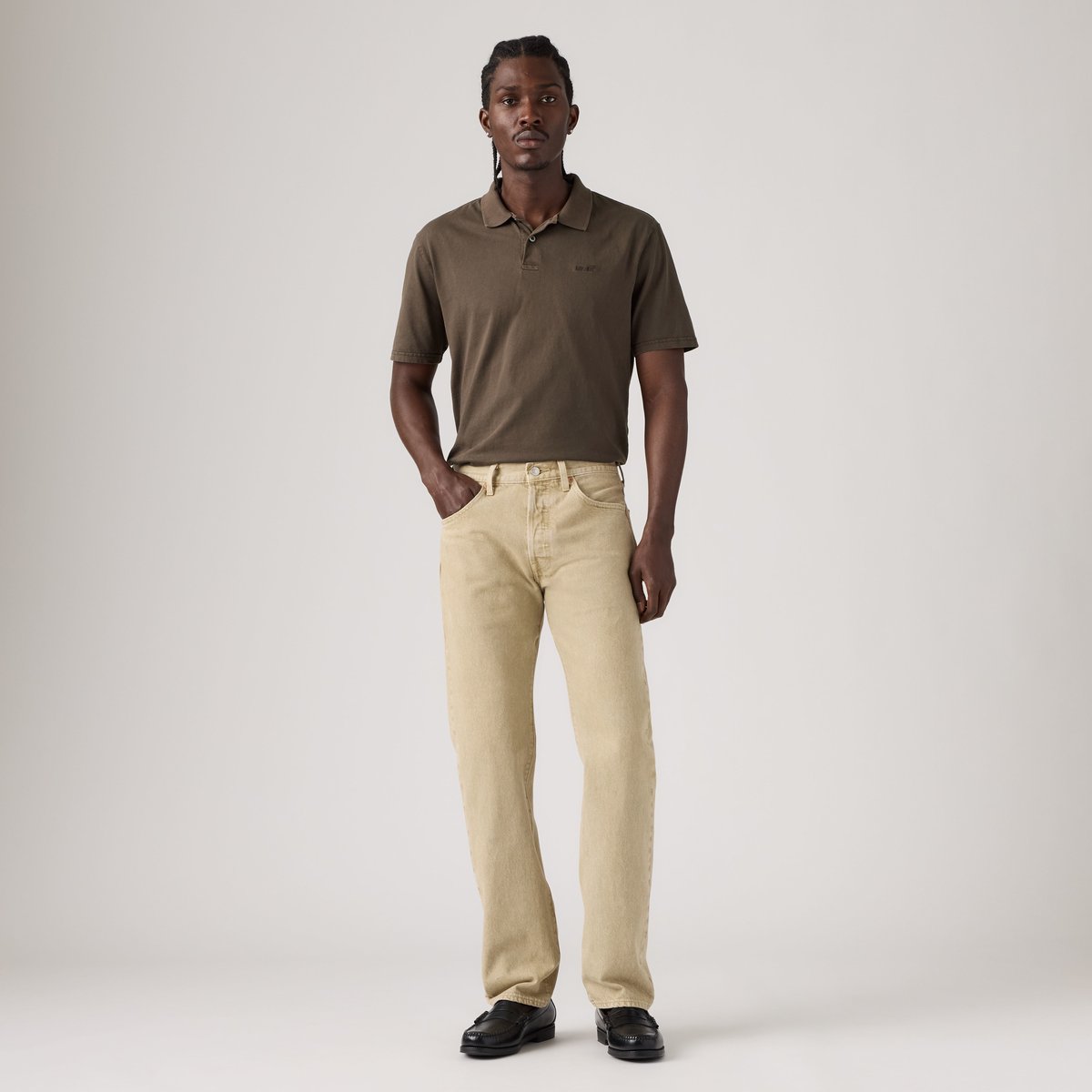 Jean 501® Original beige - yellow sand gd, LEVI'S