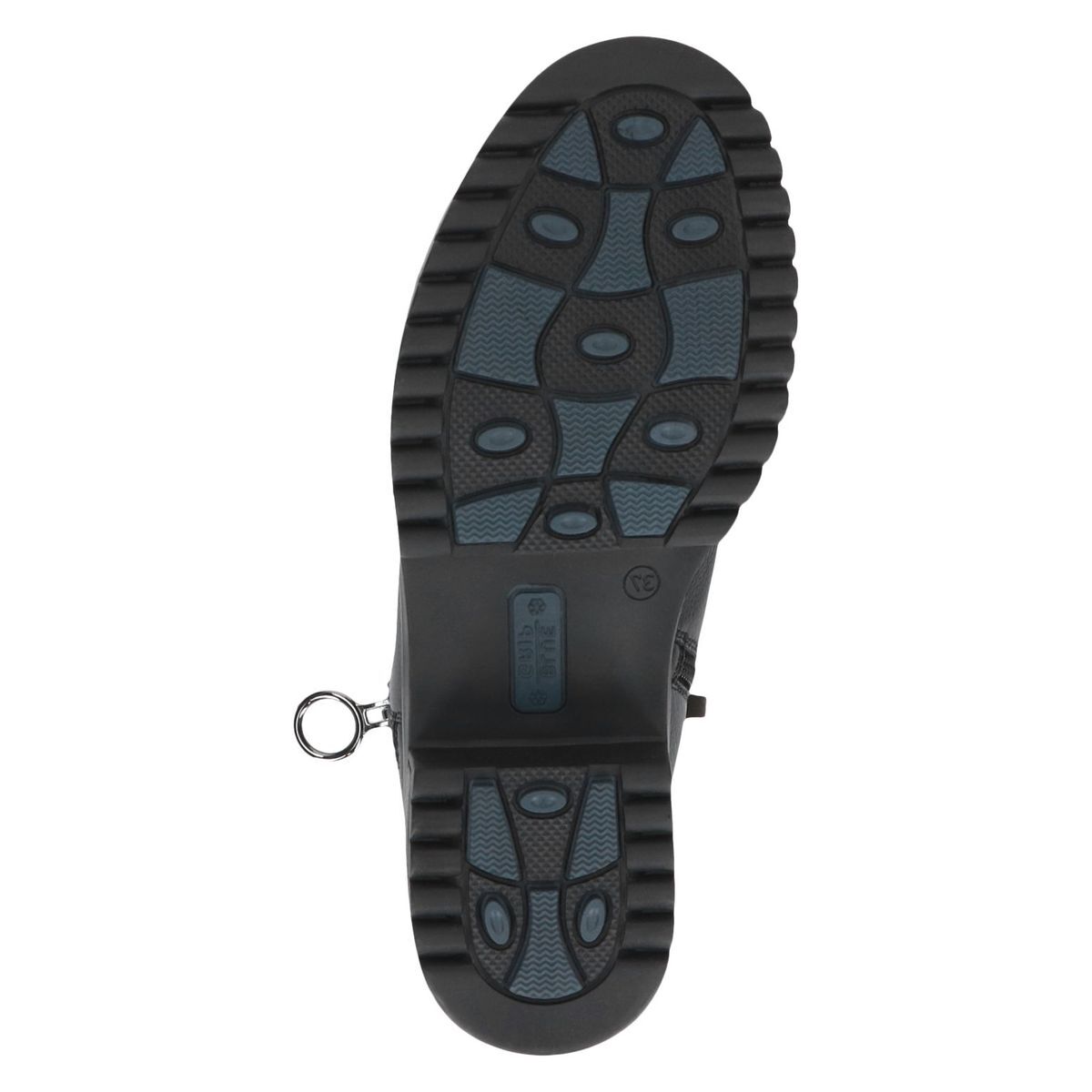 Bottine fourée noir nappa, CAPRICE