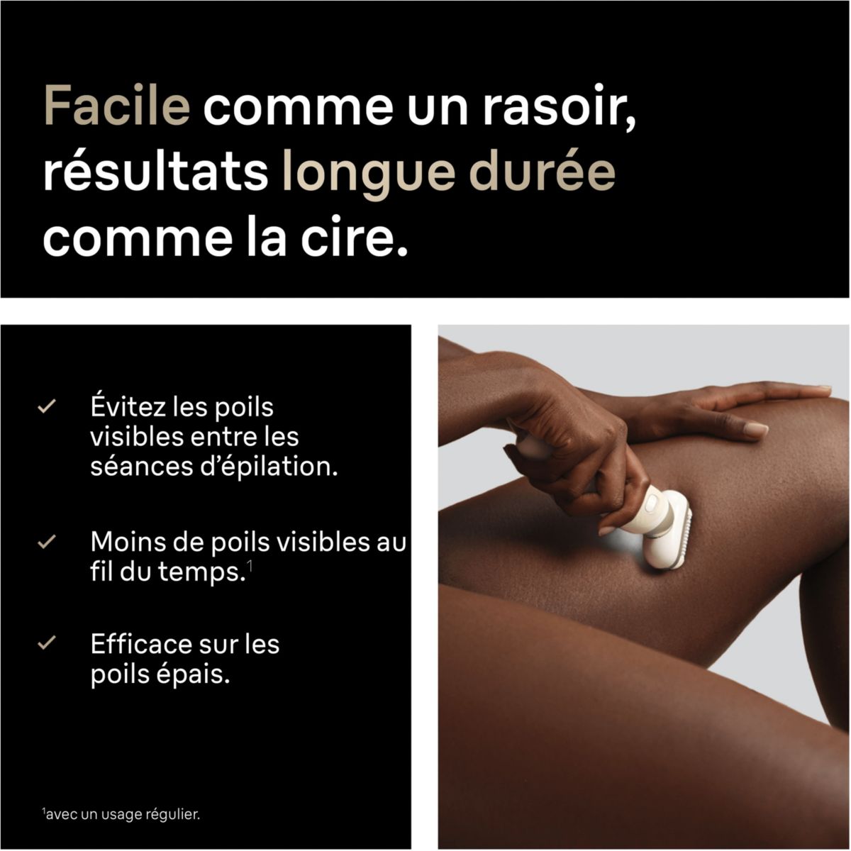Epilateur électrique Silk-épil SES 9-060 3D Flex couleur unique, BRAUN