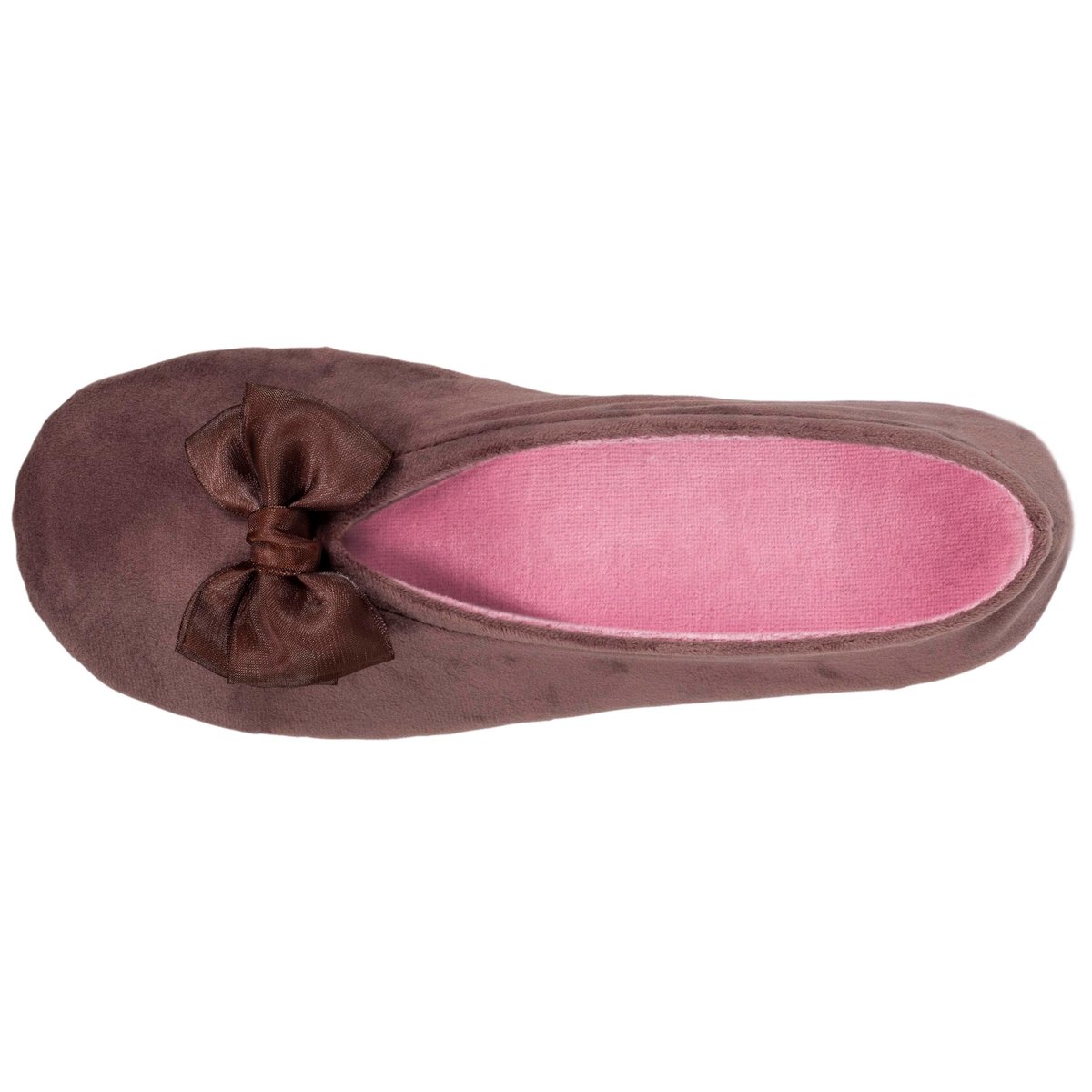 Chaussons Ballerines brun, ISOTONER