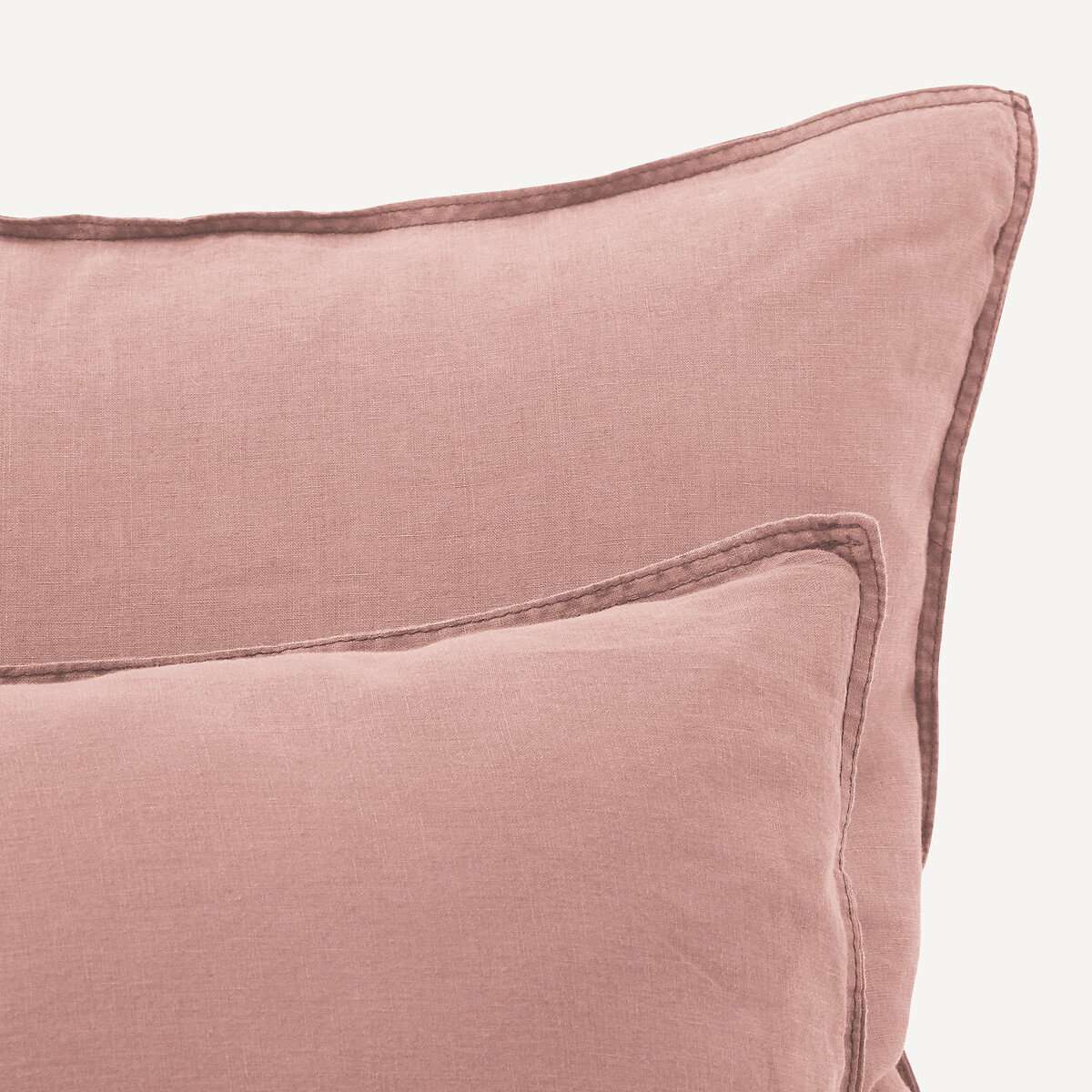 Taie d'oreiller chanvre lavé, Helm rose des sables, AM.PM
