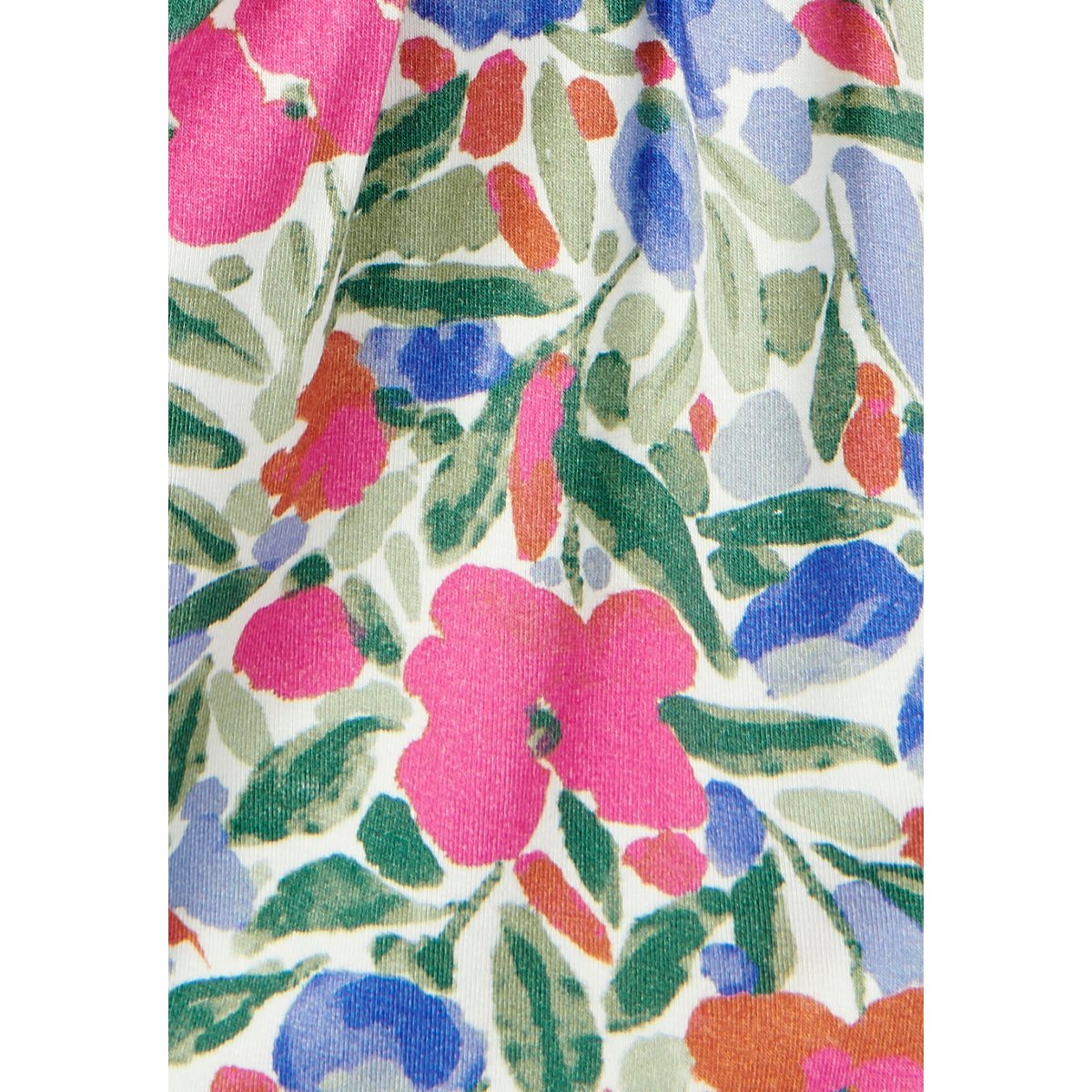 Blouse fluide viscose stretch rose fleuri, DAMART
