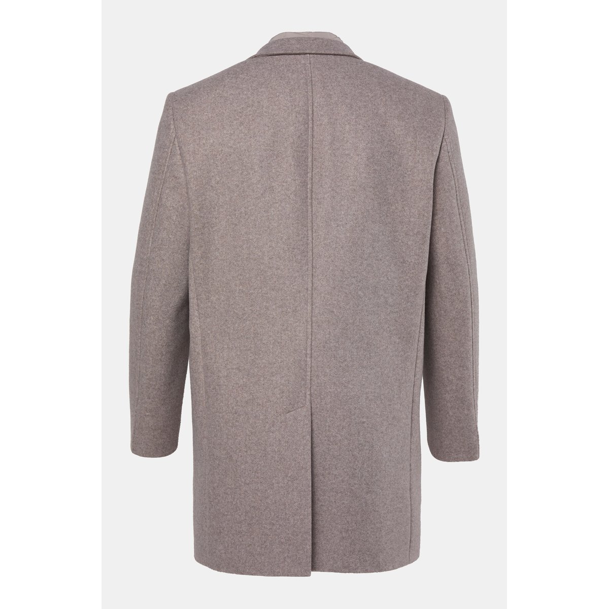 Manteau en laine mélangée beige, JP1880