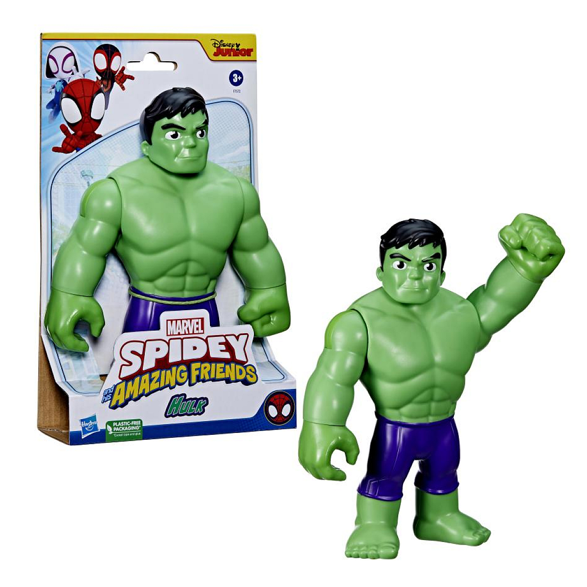 Marvel Spidey et ses amis extraordinaires - Hulk géante vert, HASBRO