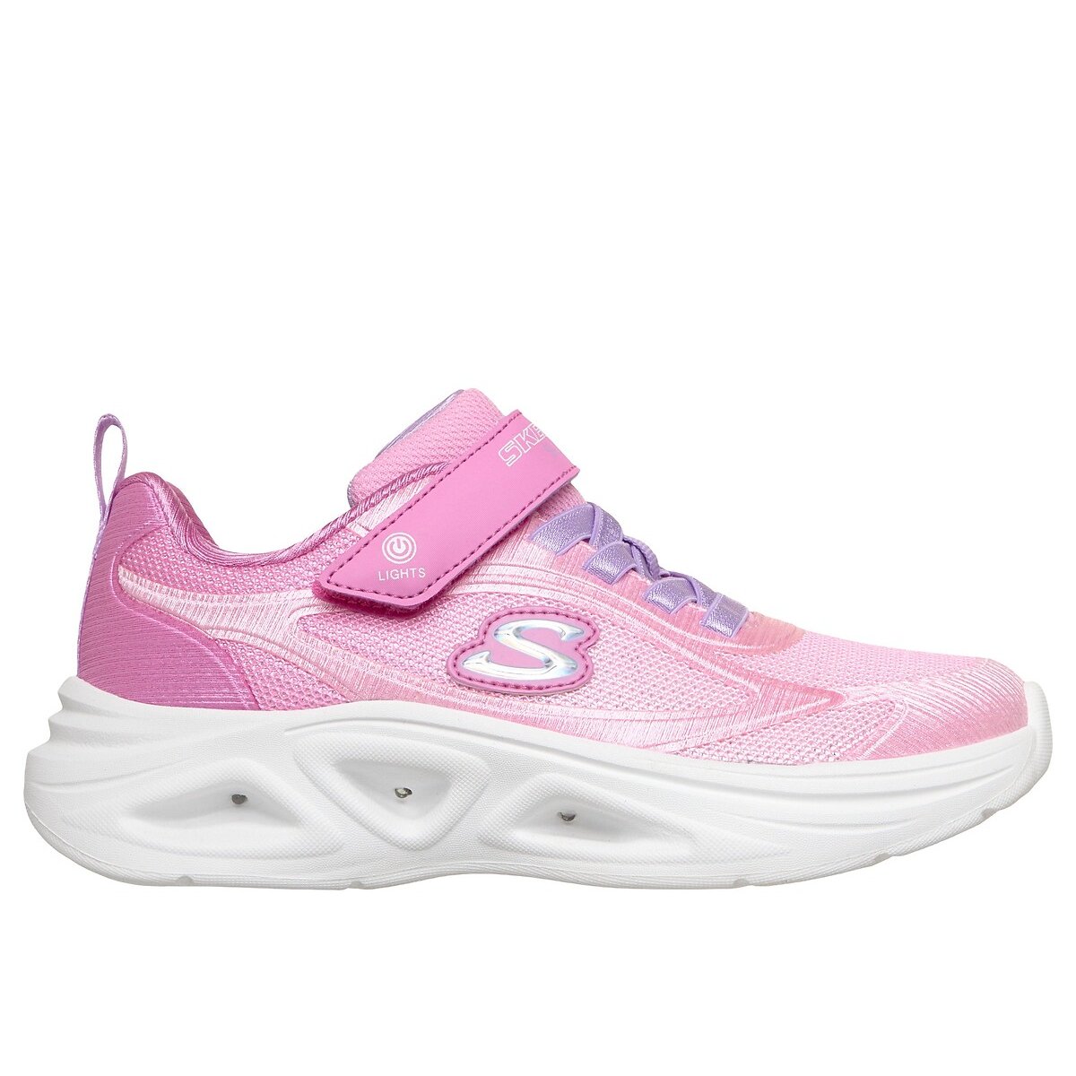Baskets SOLA GLOW 2.0-DAZZLE STEPS rose, SKECHERS