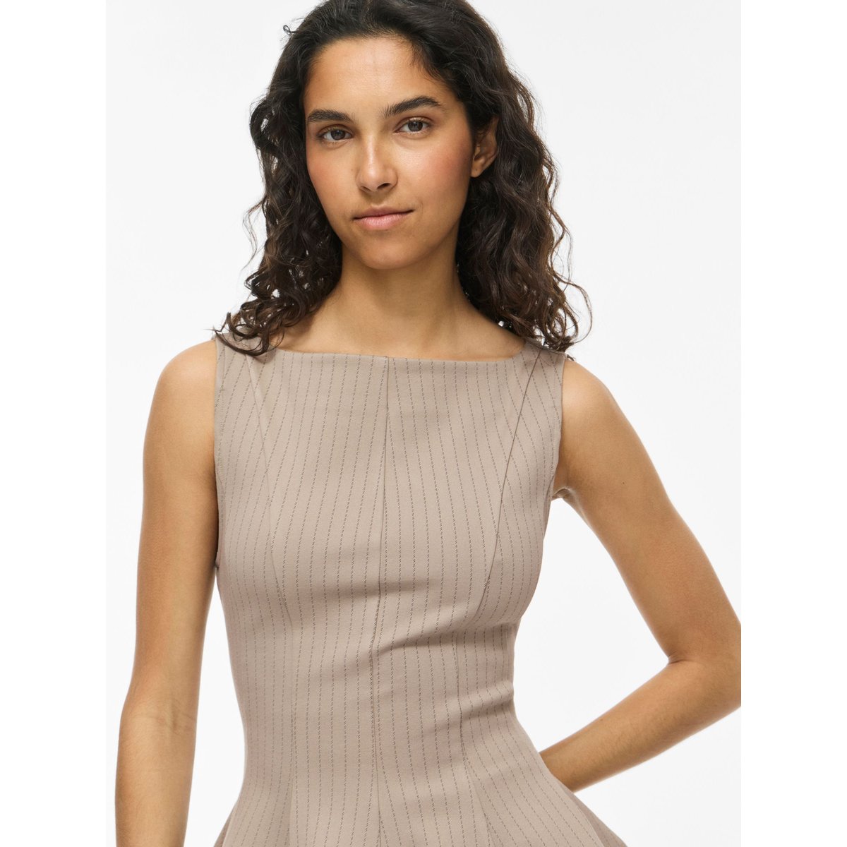 Top Sans Manches gris - vintage khaki1, VILA