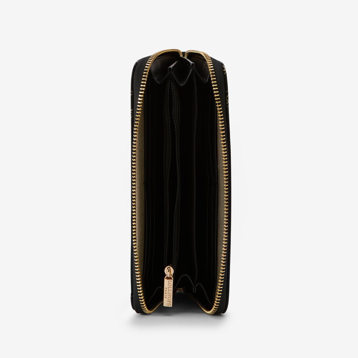 Grand portefeuille Sya noir, LOLLIPOPS