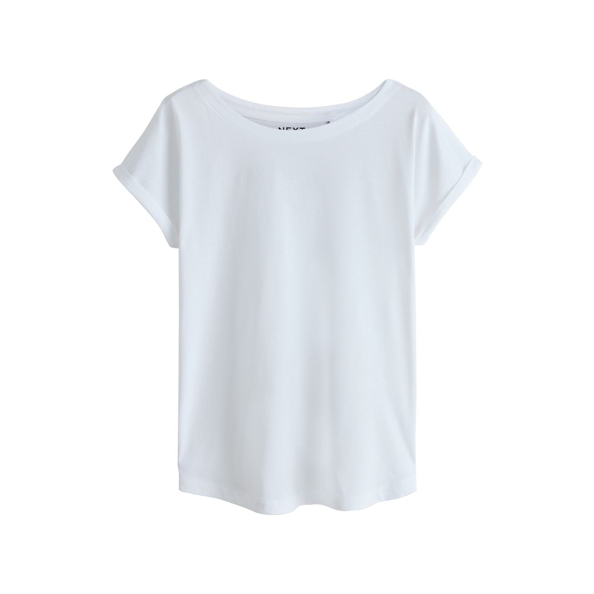 T-shirt à mancherons et col v, lot de 5 marron/orange/jaune/blanc, NEXT