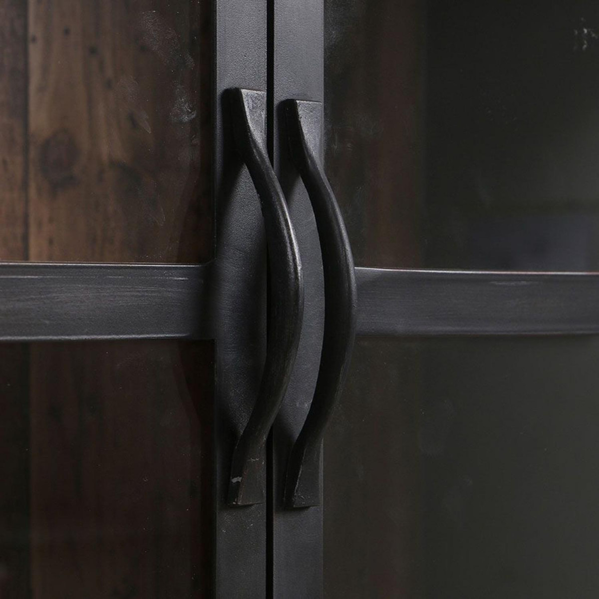 Vaisselier 2 portes - MANUFACTURE marron, INTERIOR'S