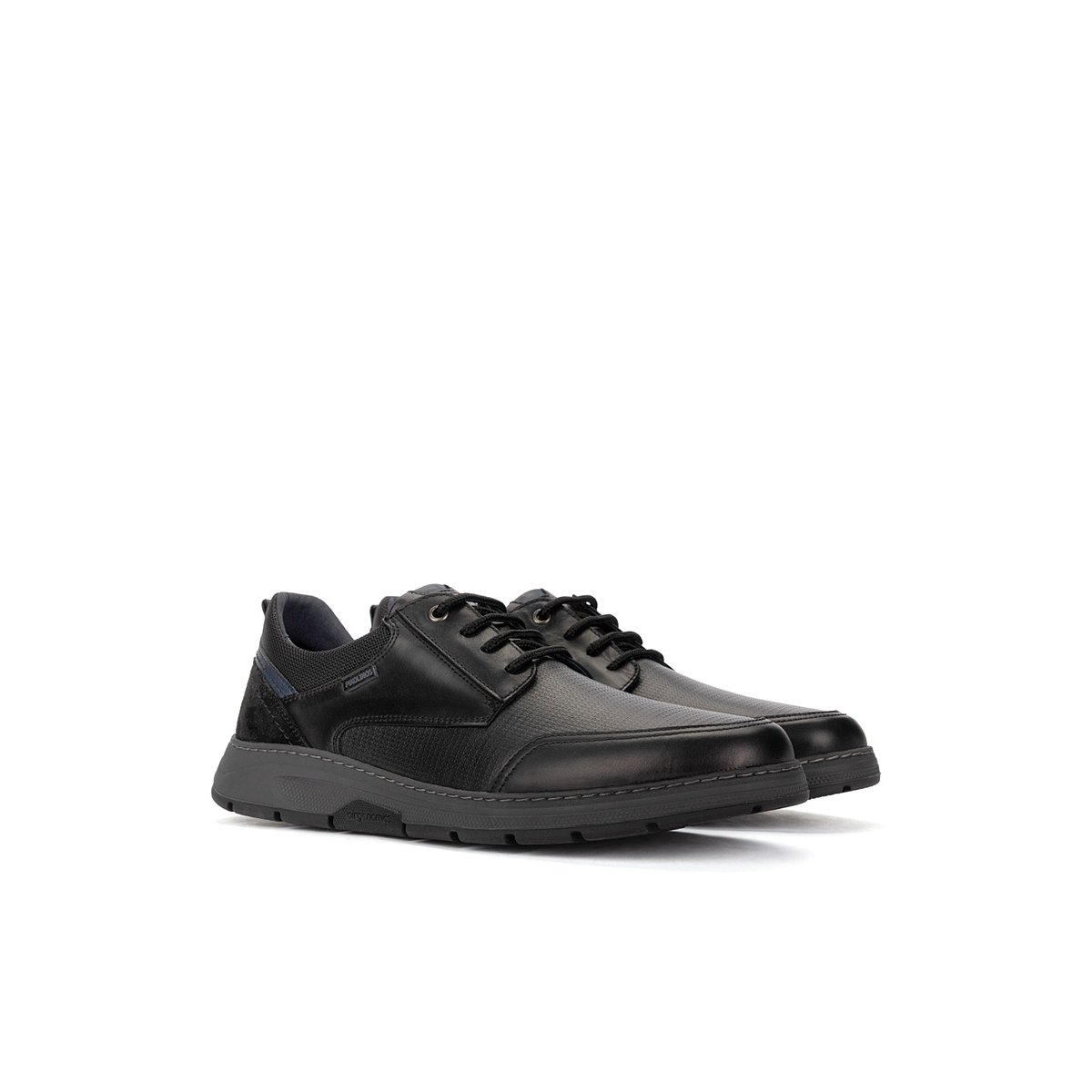 Chaussures à lacets cuir Alcala black, PIKOLINOS