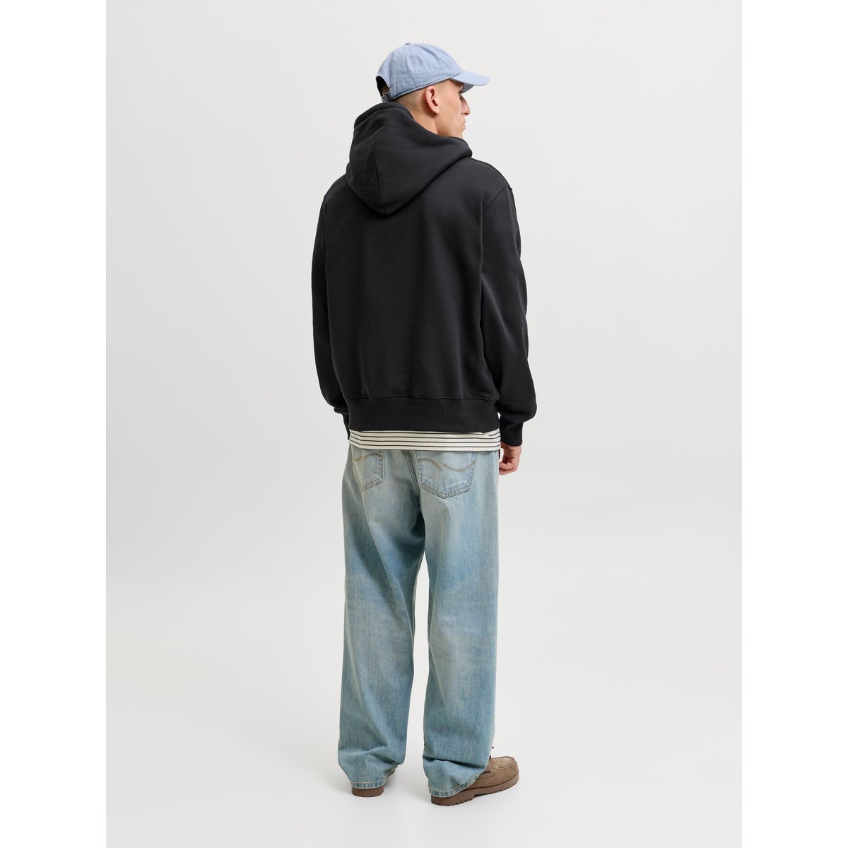 Sweat À Capuche black 1, JACK & JONES