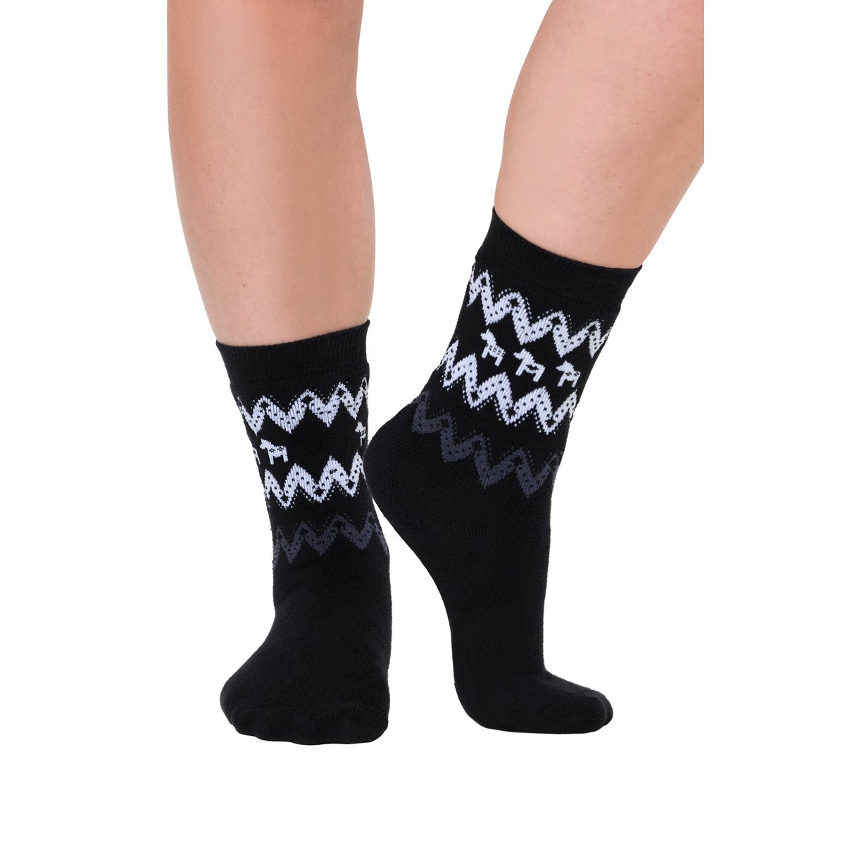 Lot de 2 paires de chaussettes en coton bio marine, ULLA POPKEN