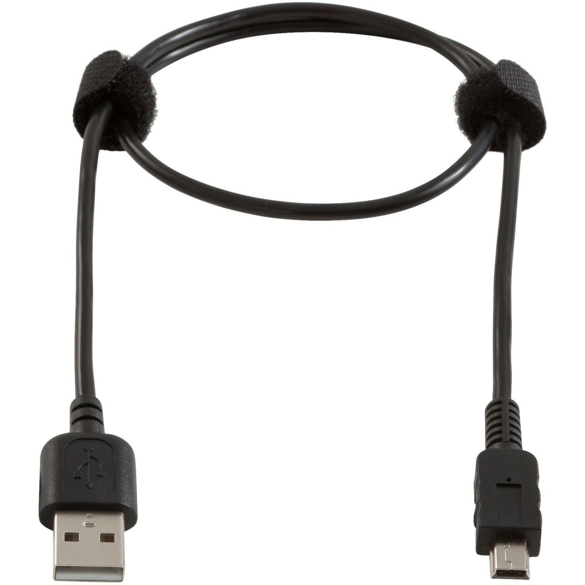 Câble USB Mini USB A vers Mini USB - 60CM noir noir, ESSENTIEL B
