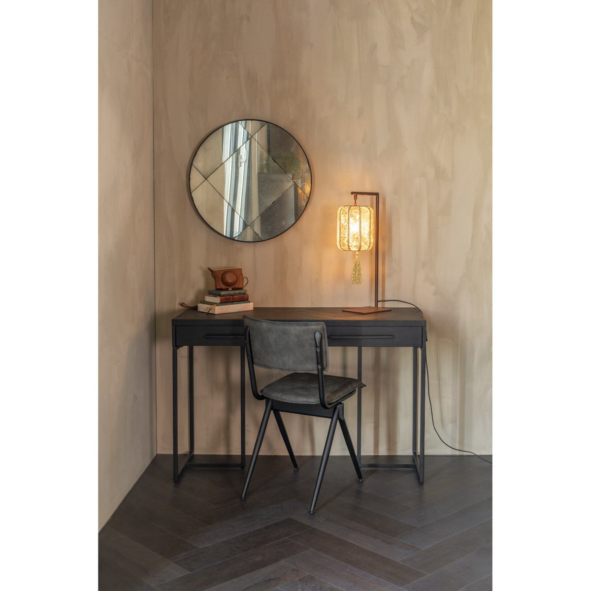 Console en bois et acier 120 cm - CLASS noir, DUTCHBONE