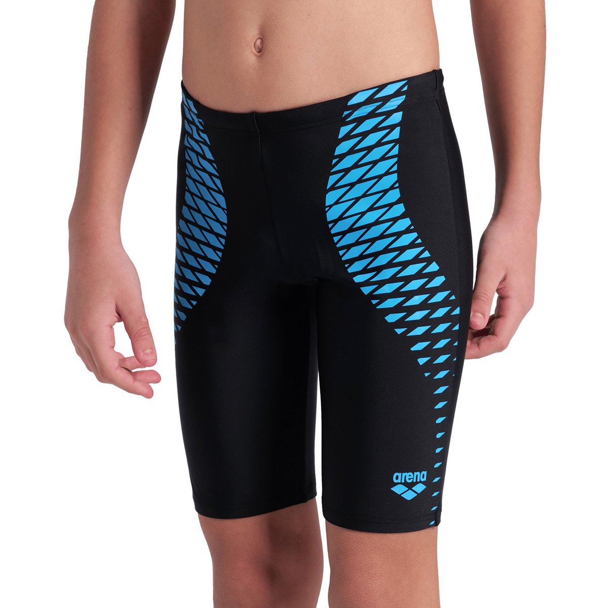 Jammer de bain arena Feel Openings pour garçon black-turquoise, ARENA
