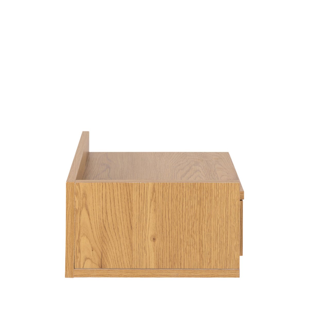 Table de chevet murale réversible en bois- KAMICHI bois clair, DRAWER