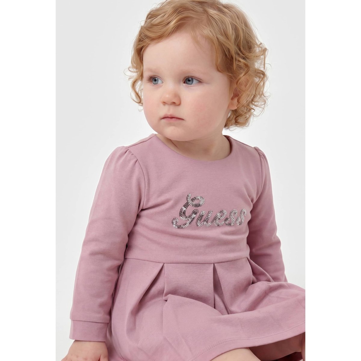 Ensemble Robe Et Culotte rose multi, GUESS KIDS