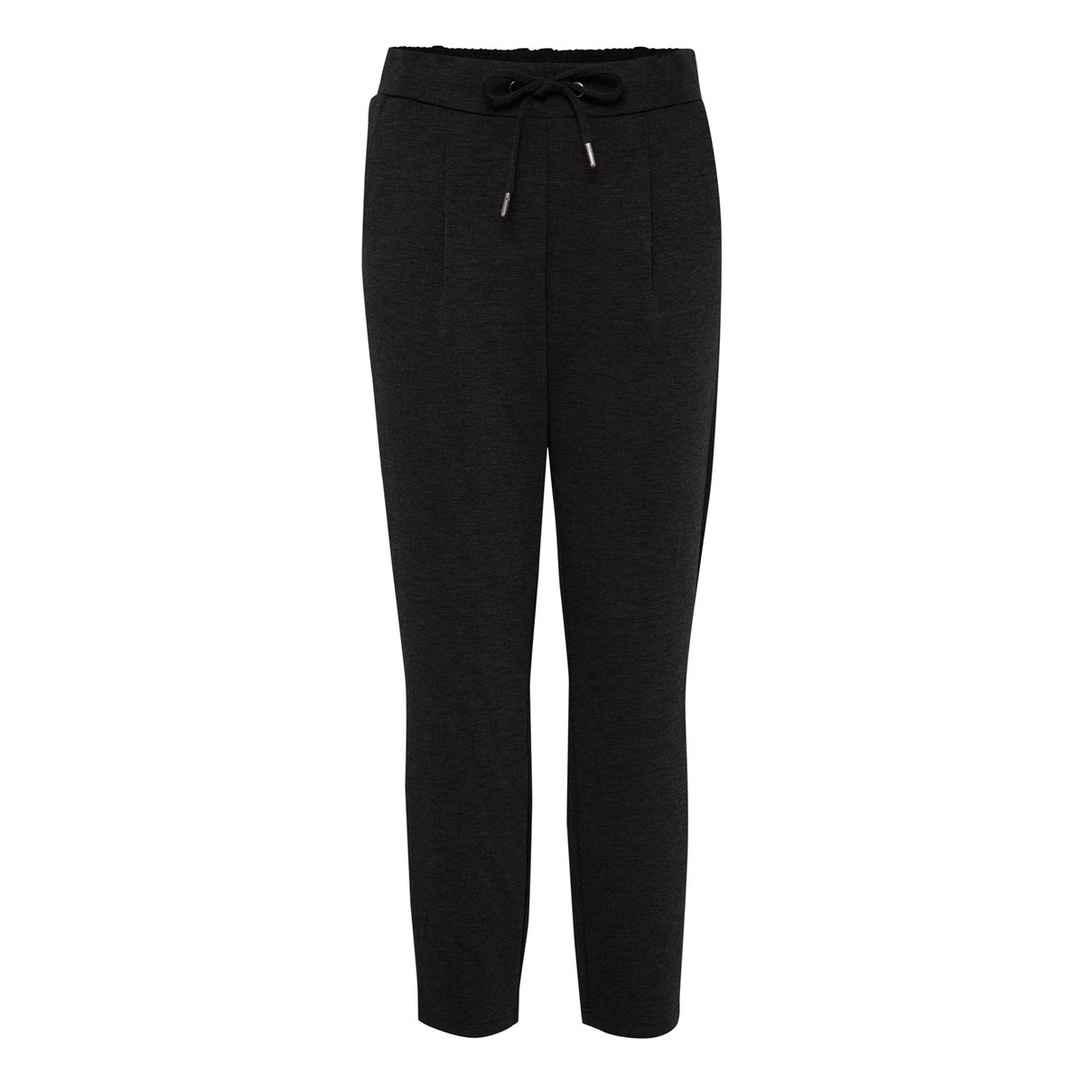 Pantalon coupe fuselée, taille élastiquée noir, B.YOUNG