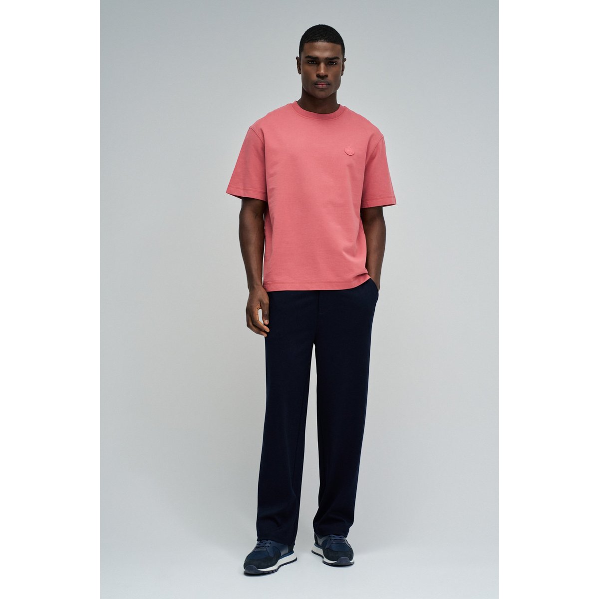 T-SHIRT AVEC BRANDING rose, SALSA JEANS