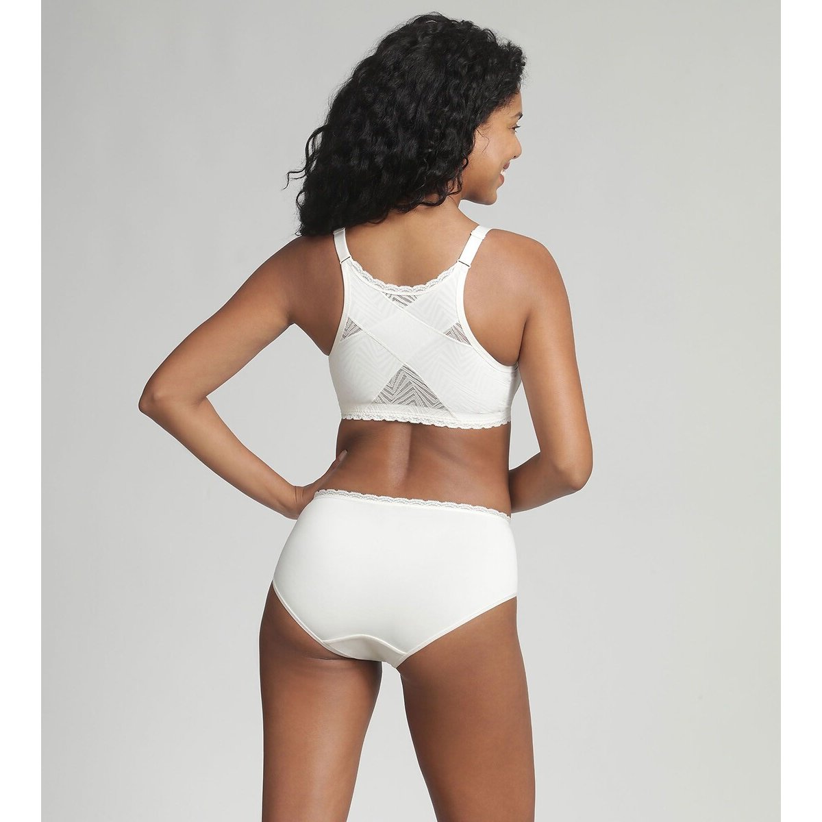 Soutien-gorge spécial dos Ideal Posture nacre, PLAYTEX