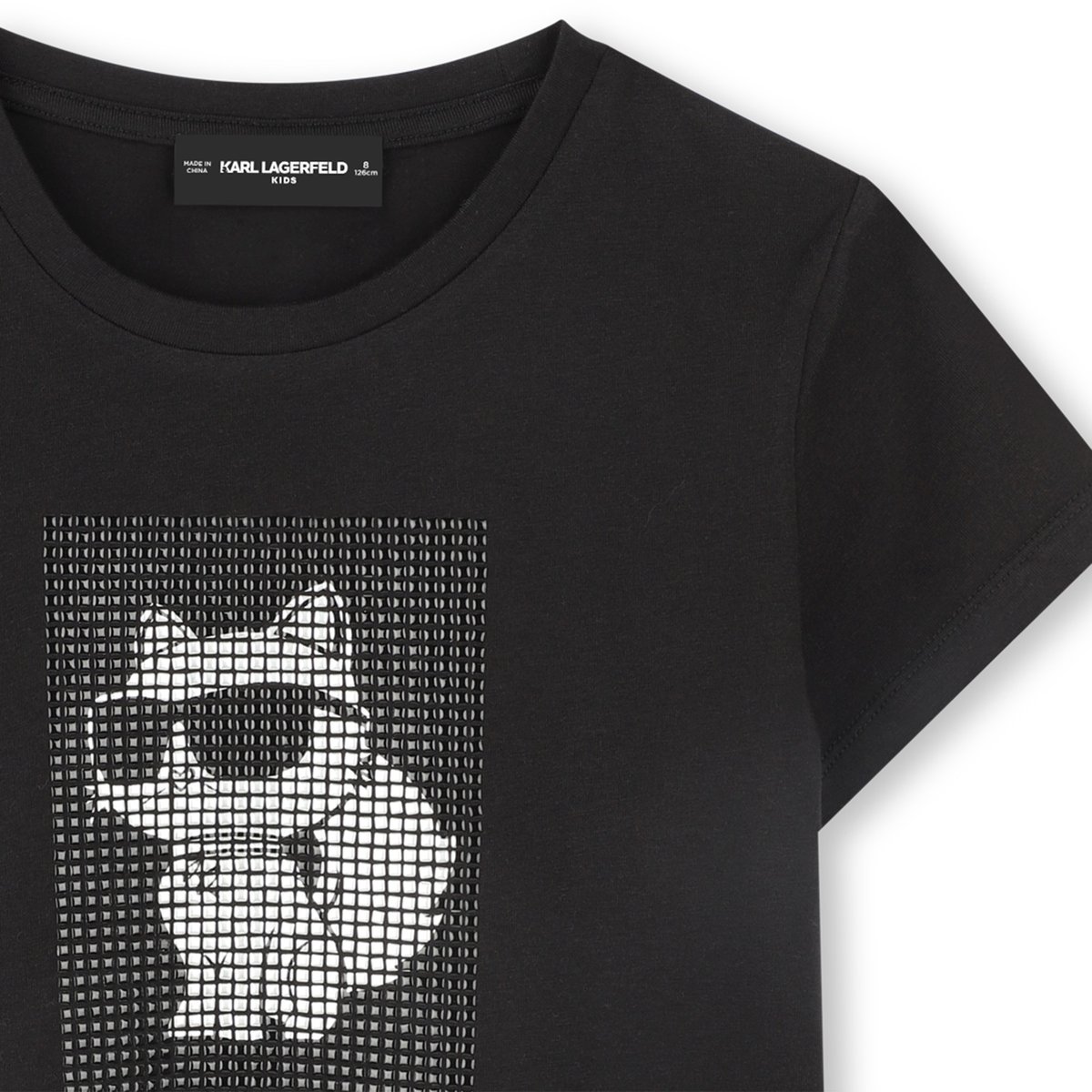 T-shirt à manches courtes black, KARL LAGERFELD KIDS