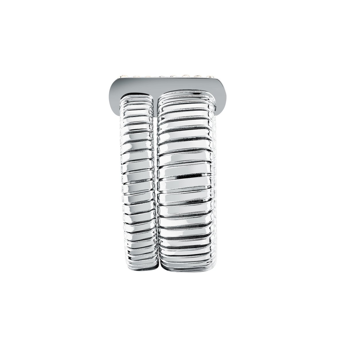 Bague ONDA acier inoxydable, MORELLATO