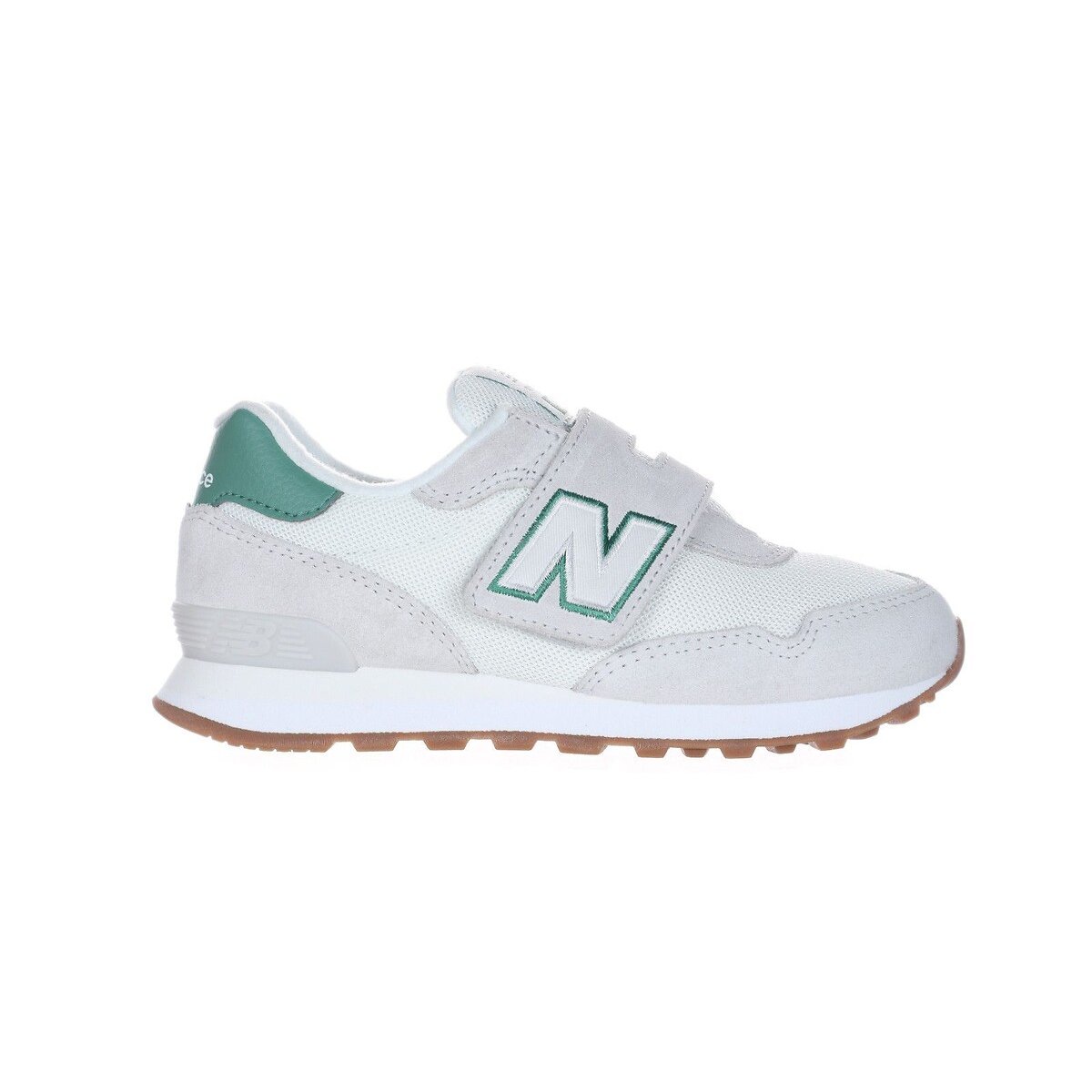 Baskets 515 blanc/gris/vert, NEW BALANCE