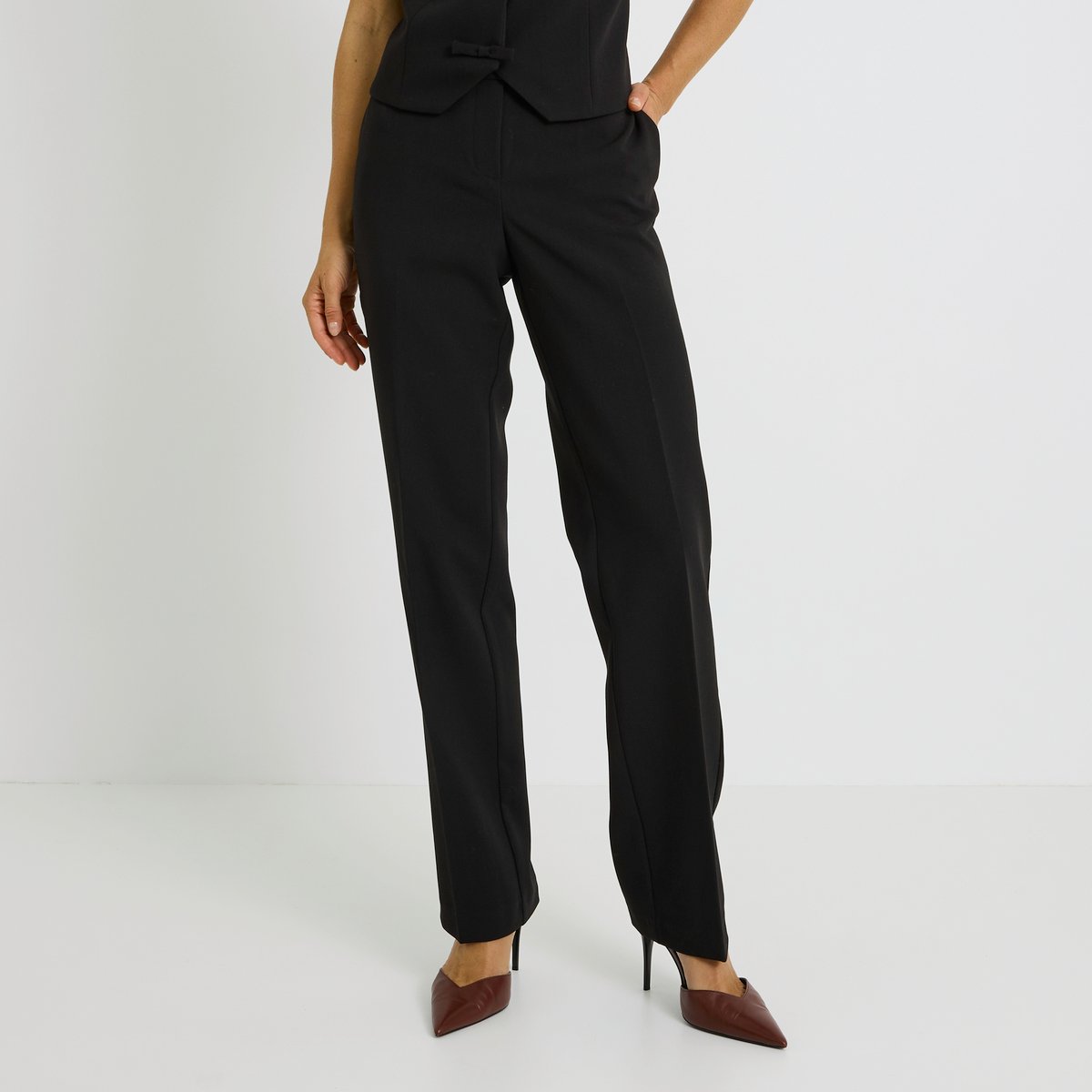 Pantalon habillé noir, GRAIN DE MALICE